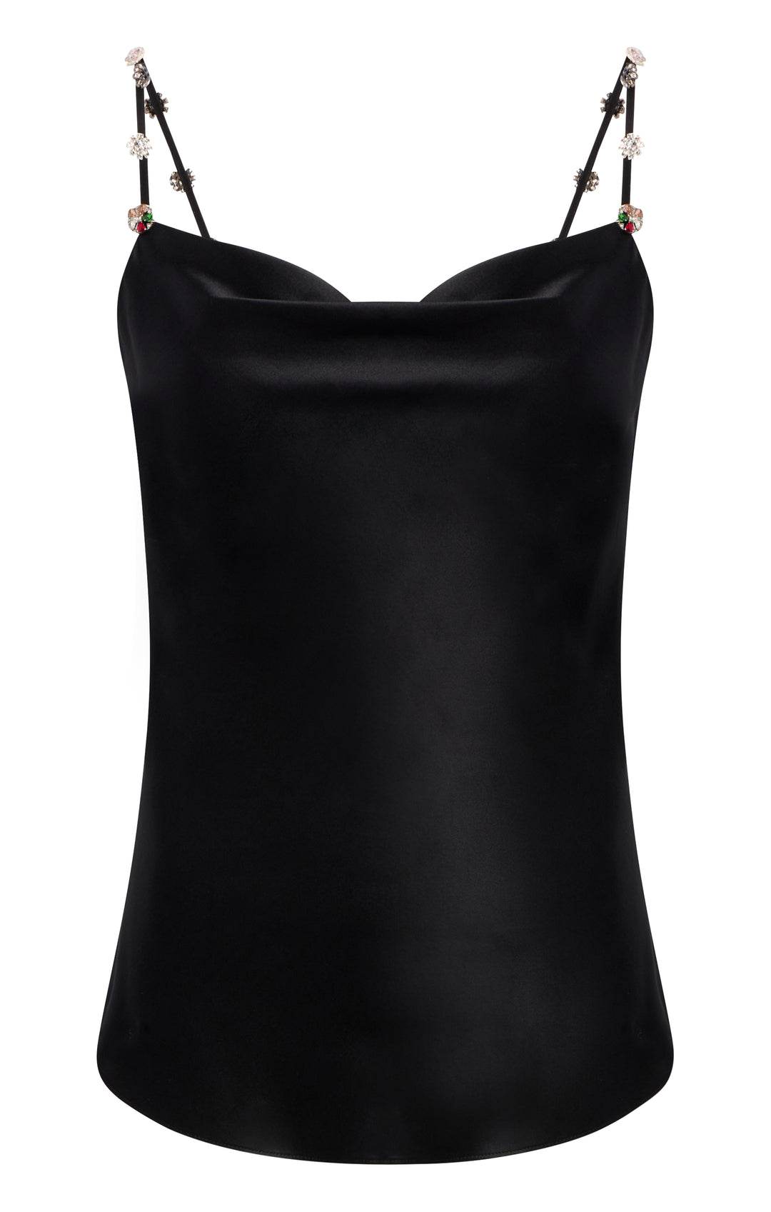 OMMO IRREGULAR SHIRRING CAMI OP ブラック38 Marta Cami – Cinq à Sept