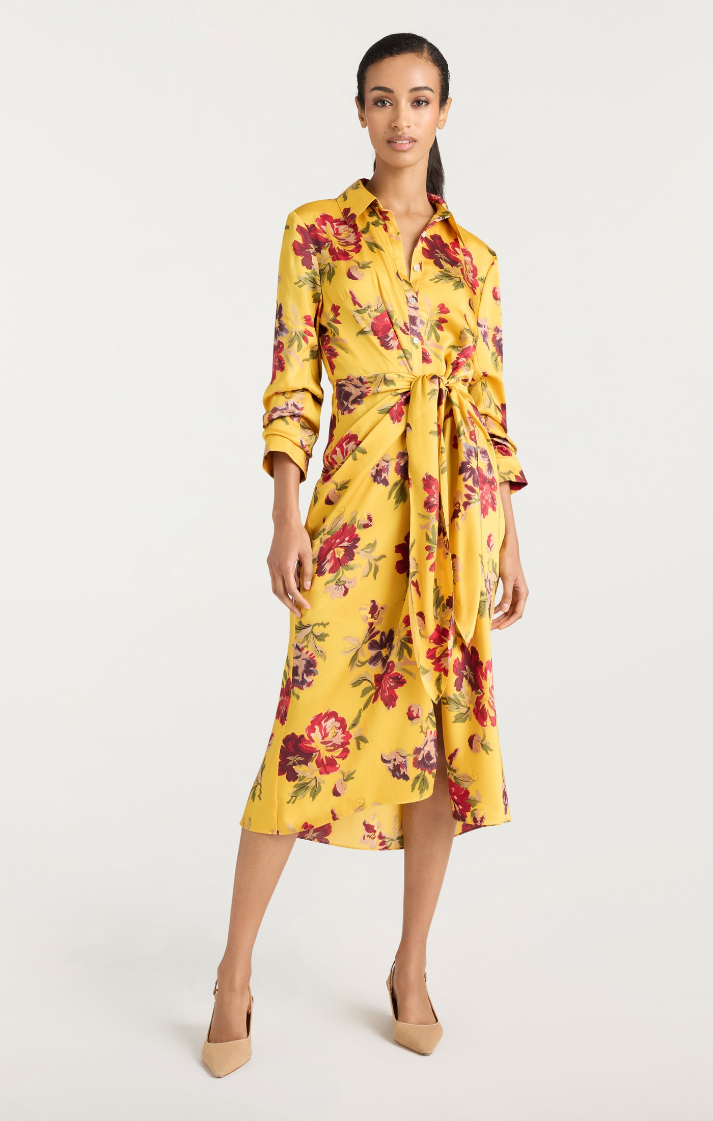 Brigitte Floral Jacey Dress