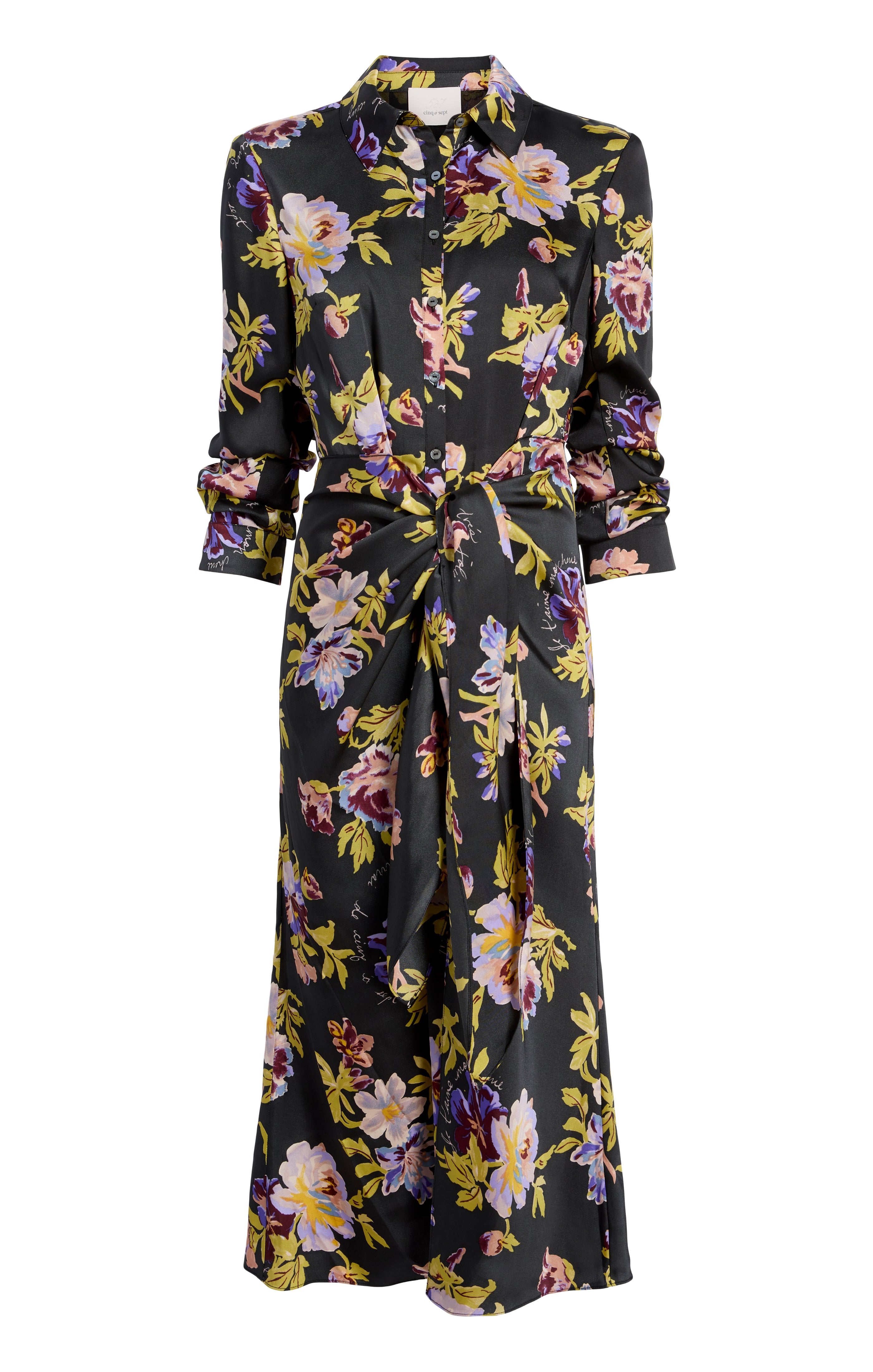 Brigitte Floral Jacey Dress Cinq Sept Brigitte Floral Jacey Dress Cinq Sept