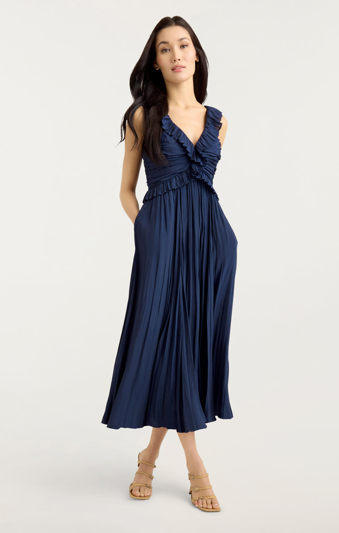 Cinq a sept blue dress cheap