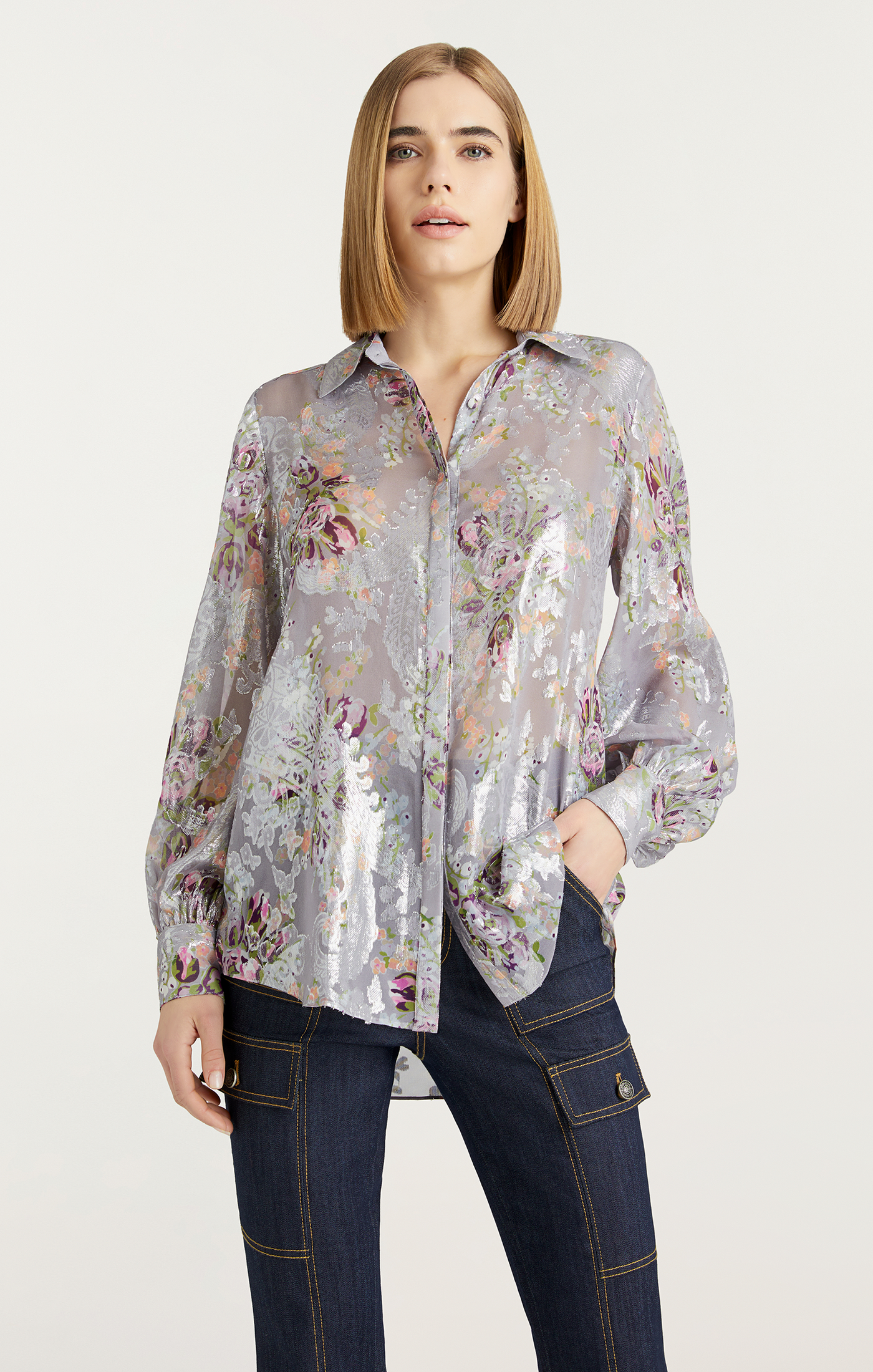 Claudette Floral Kandice Top