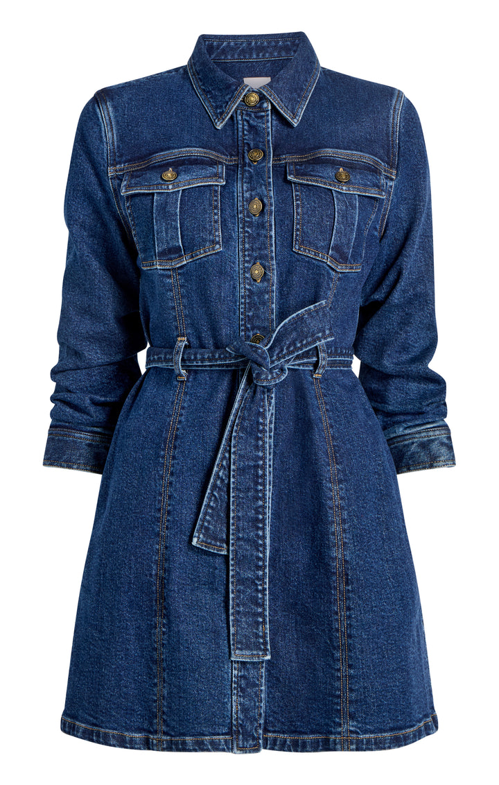Bilitis dix-sept ans　　Denim Dress Kid Belted Denim Dress - OshKosh | Carter's