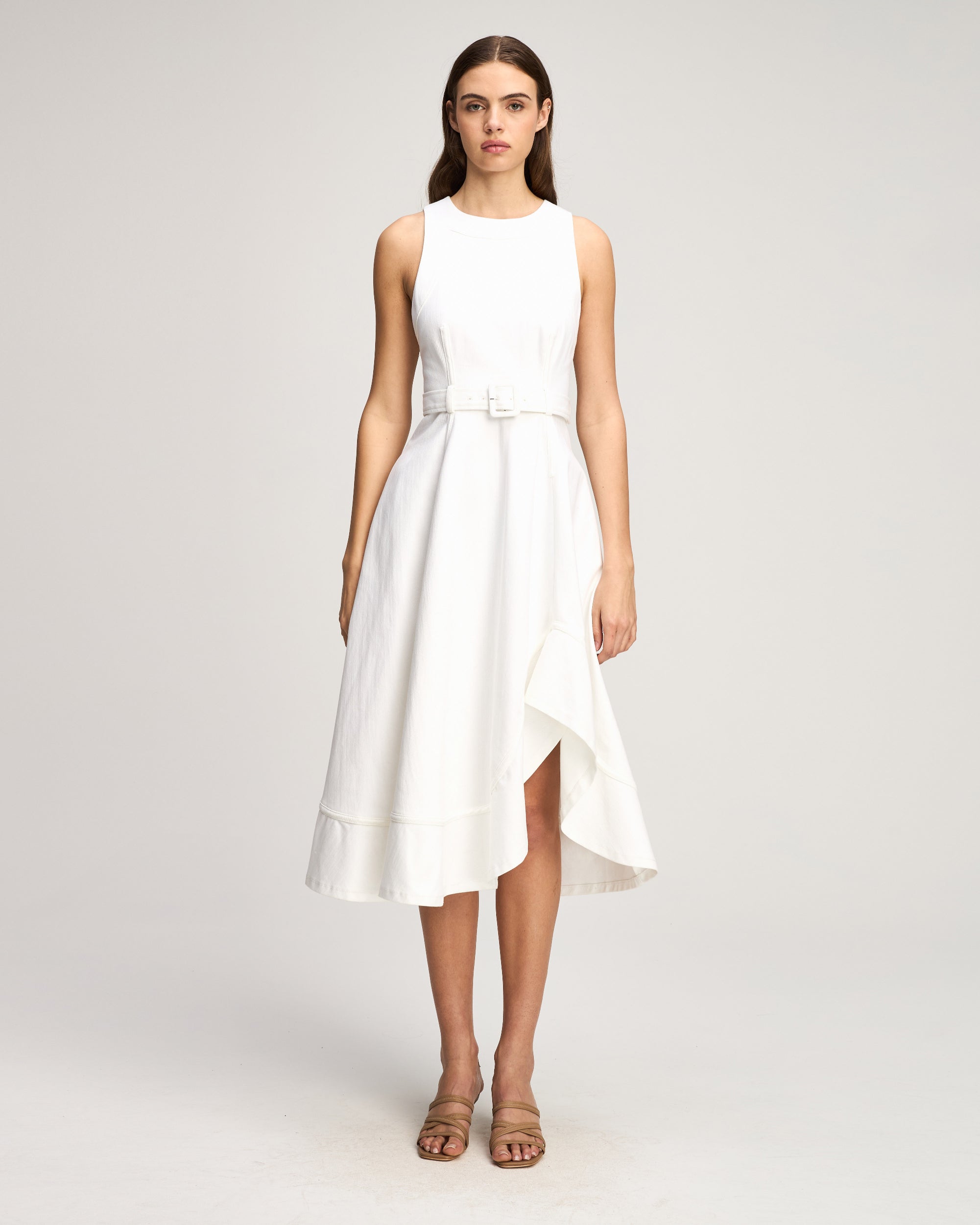 Zelda Jean Dress 6 / White