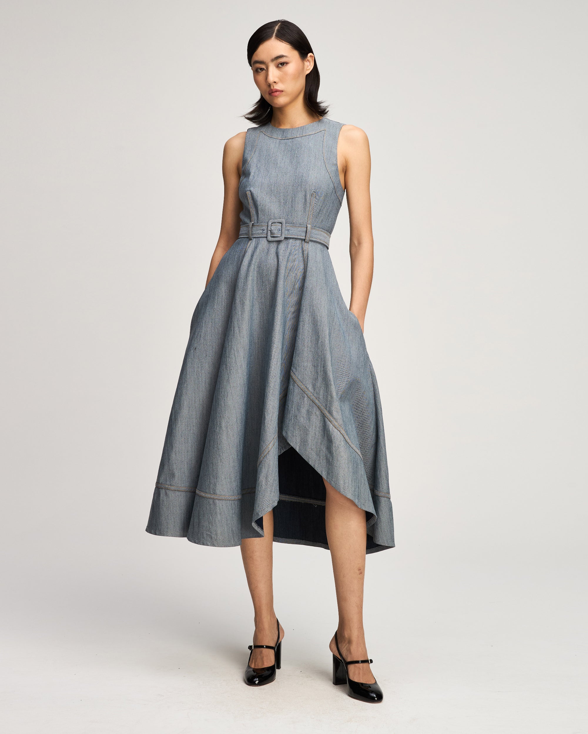 Cinq à Sept Zelda Dress - Light Indigo