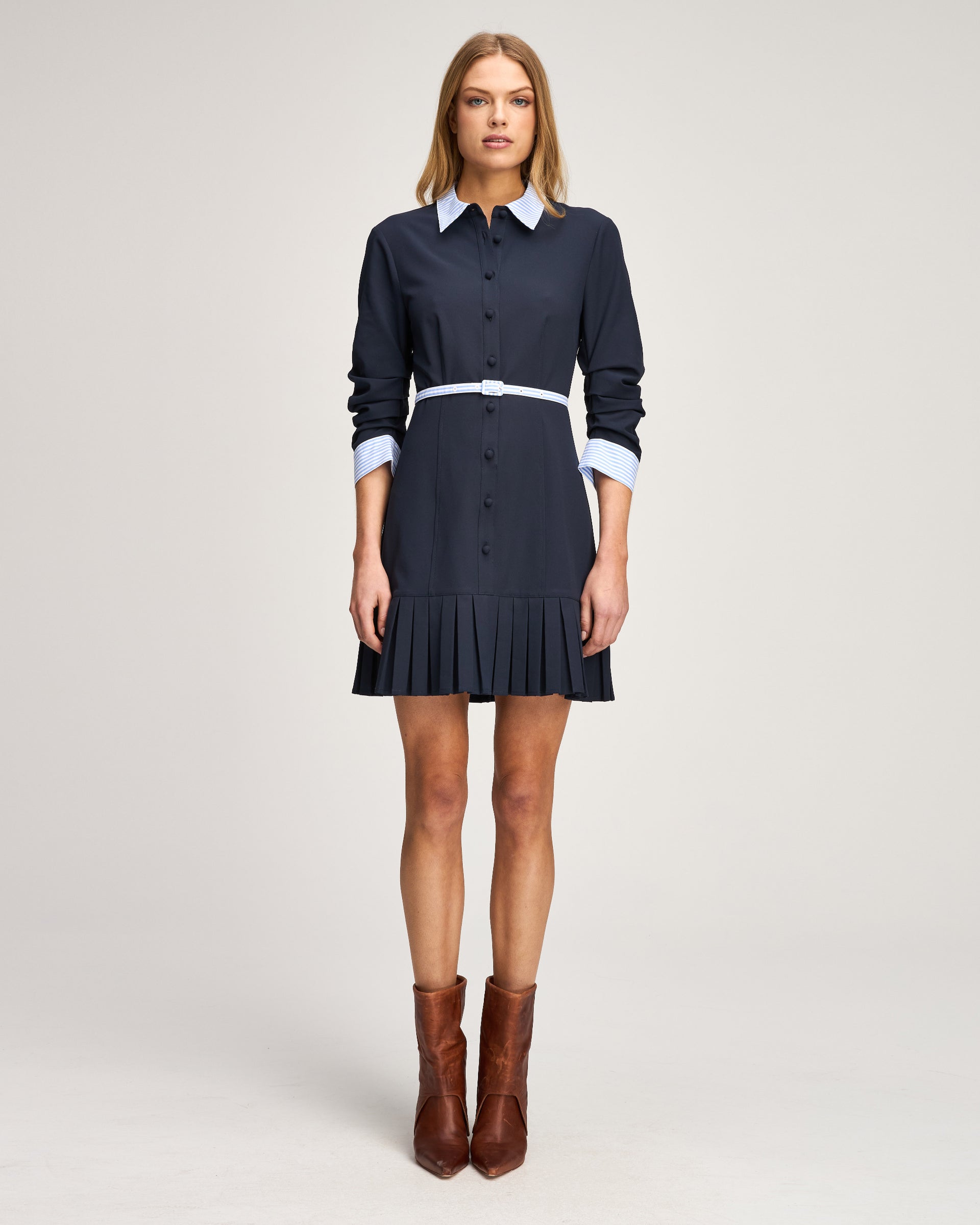 Stripe Shirting Lucilla Dress