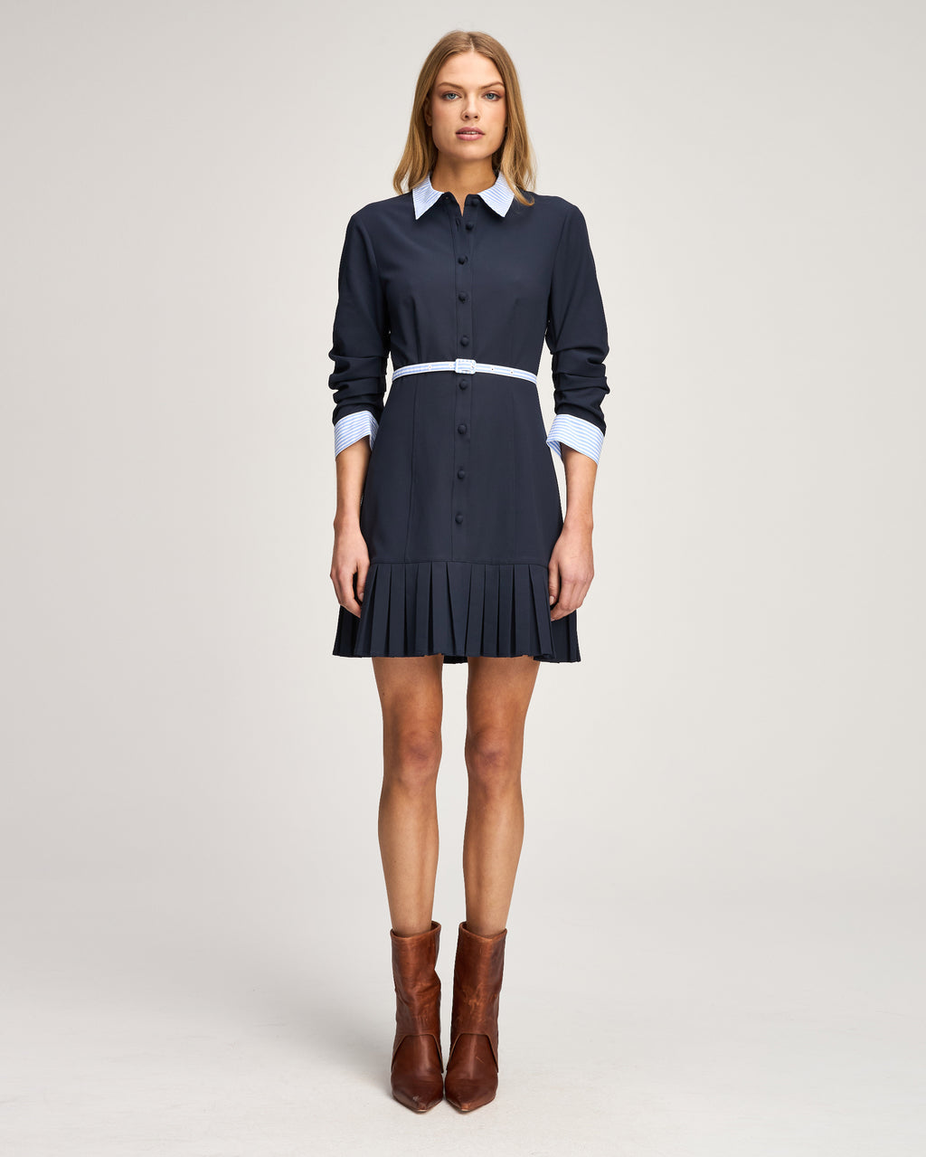 Stripe Shirting Lucilla Dress