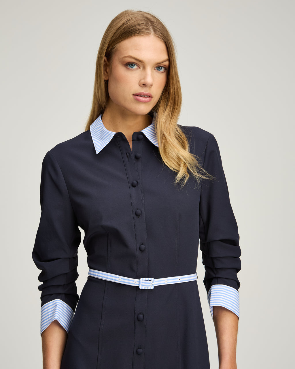 Stripe Shirting Lucilla Dress