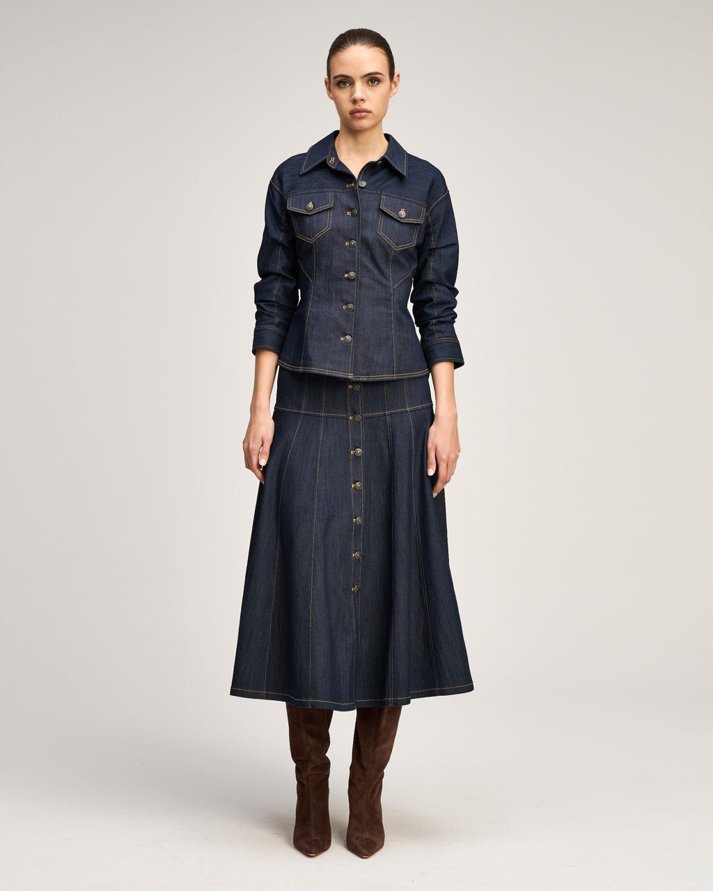 Scrunched Canyon Jean Jacket