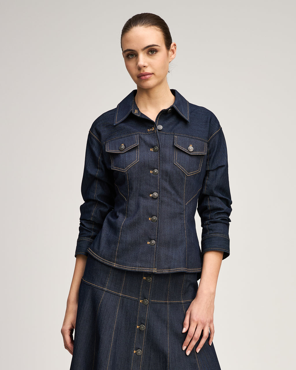 Scrunched Canyon Jean Jacket