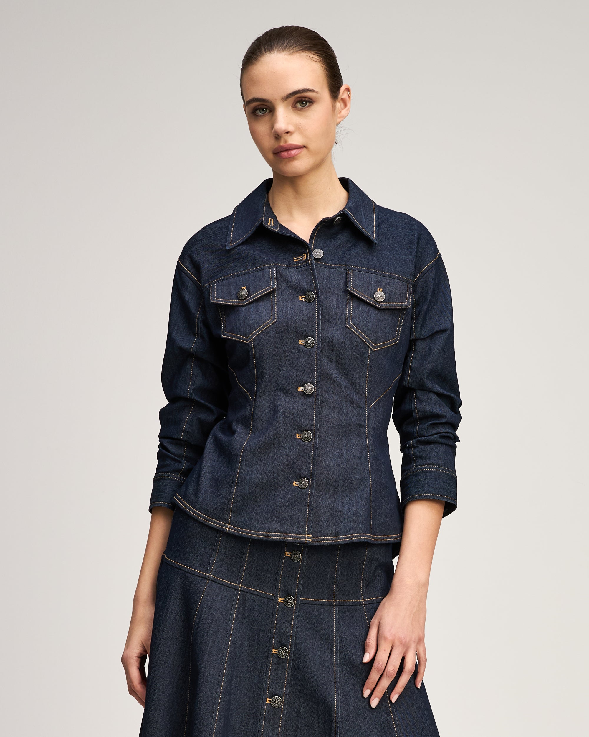 Scrunched Canyon Jean Jacket