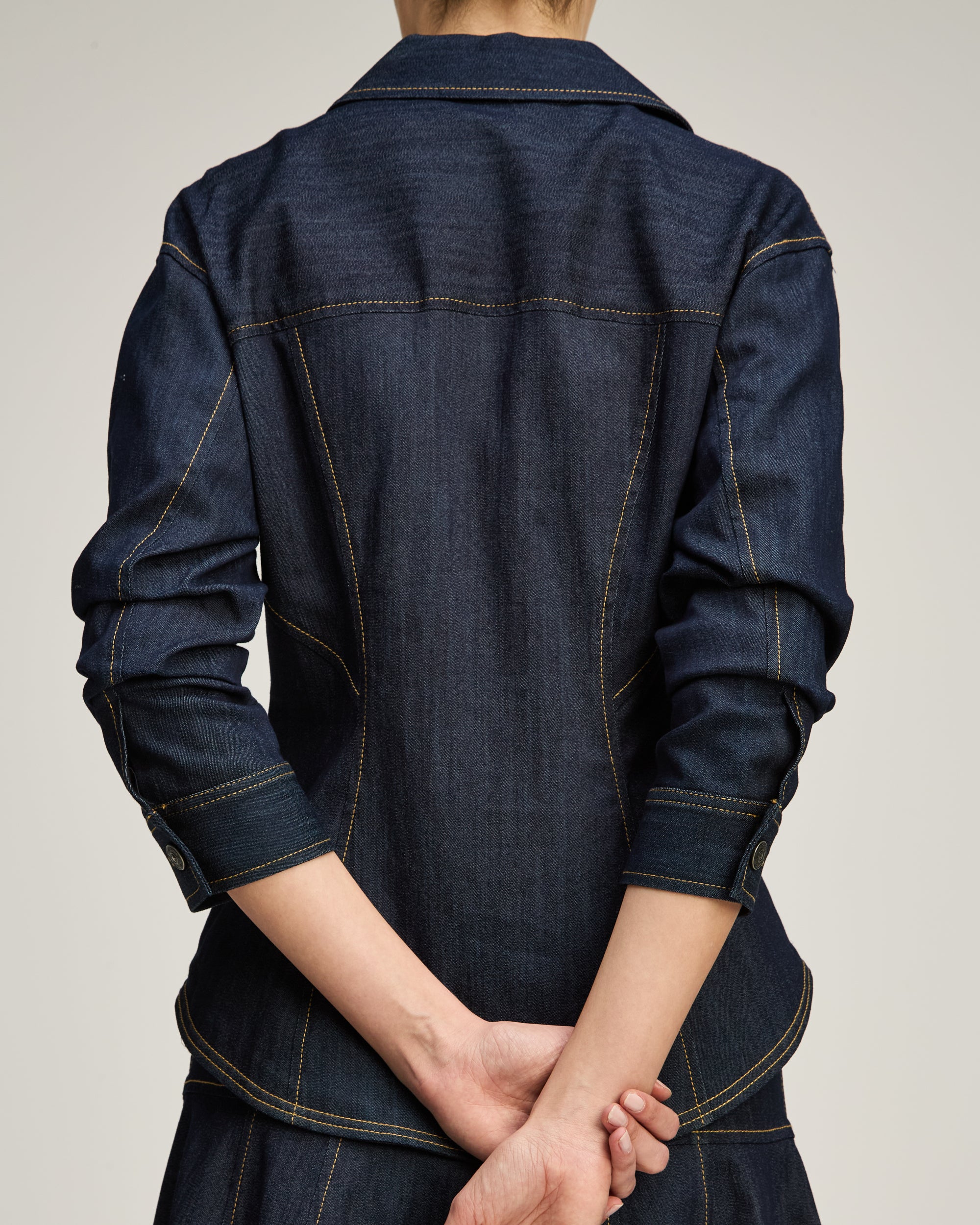 Scrunched Canyon Jean Jacket
