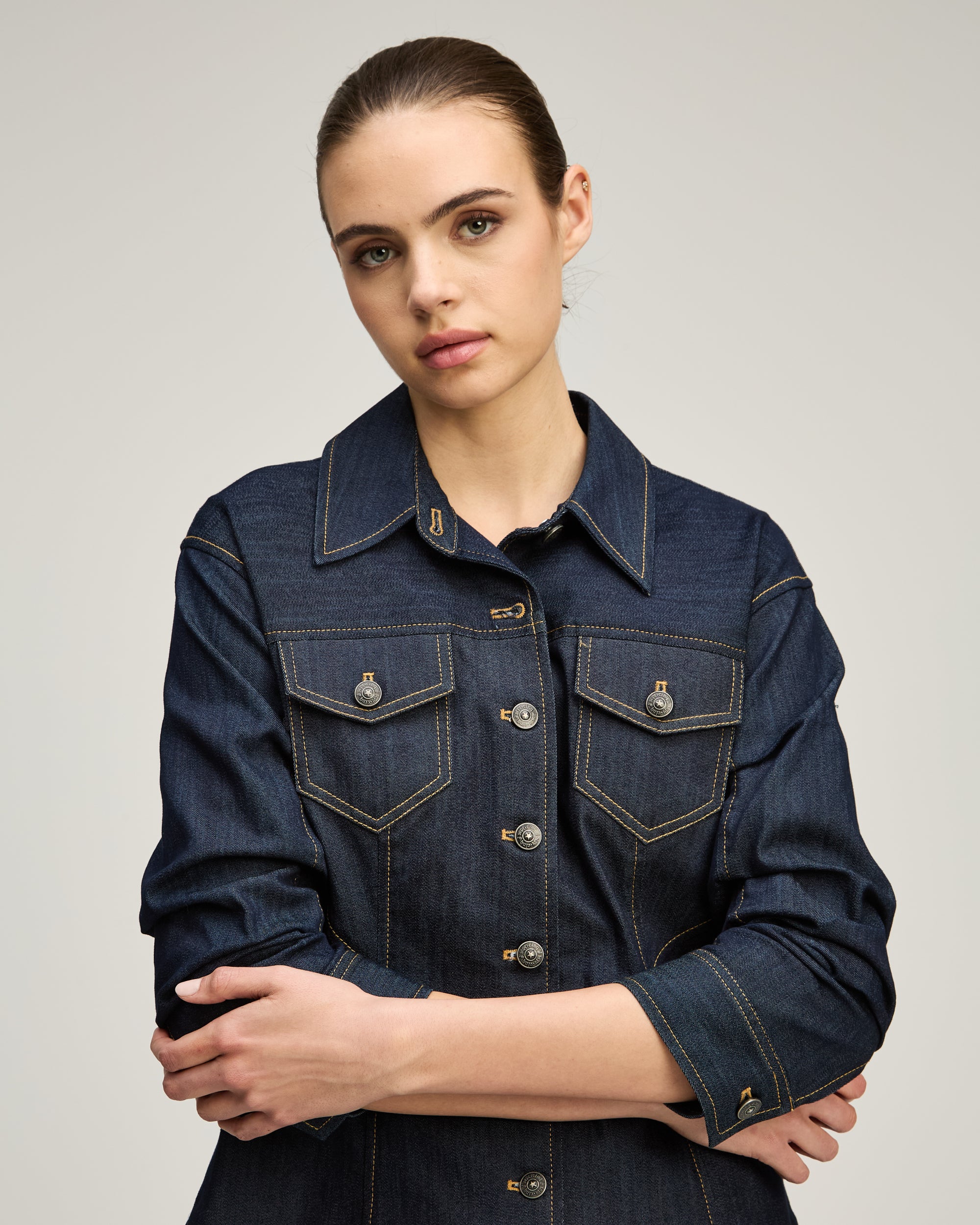 Scrunched Canyon Jean Jacket