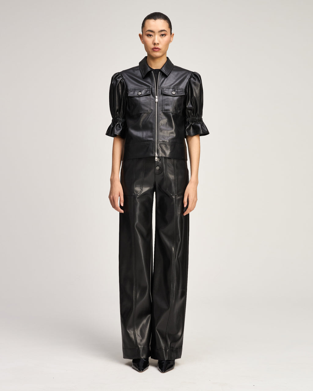 Lite Vegan Leather Holly Jacket