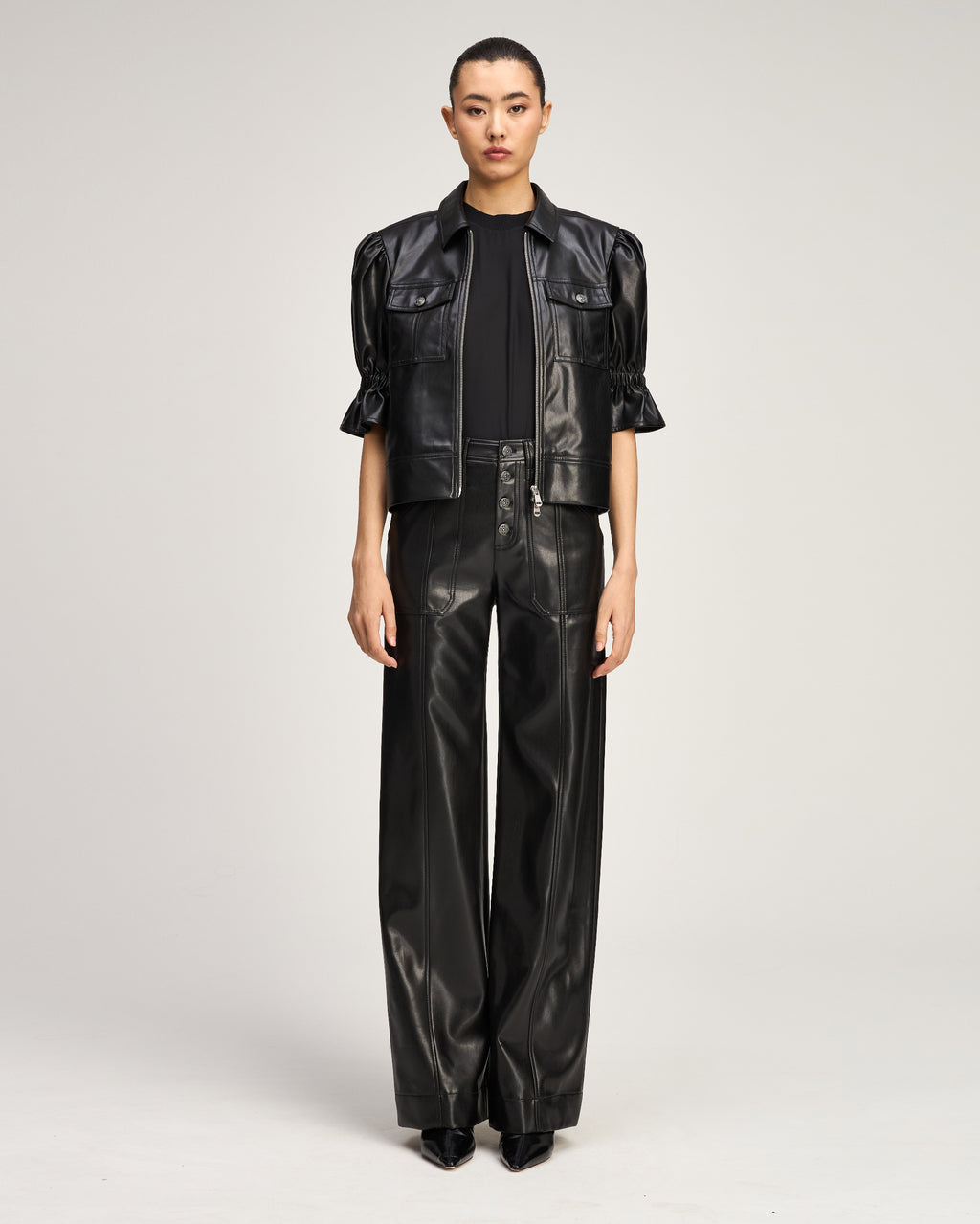 Lite Vegan Leather Holly Jacket
