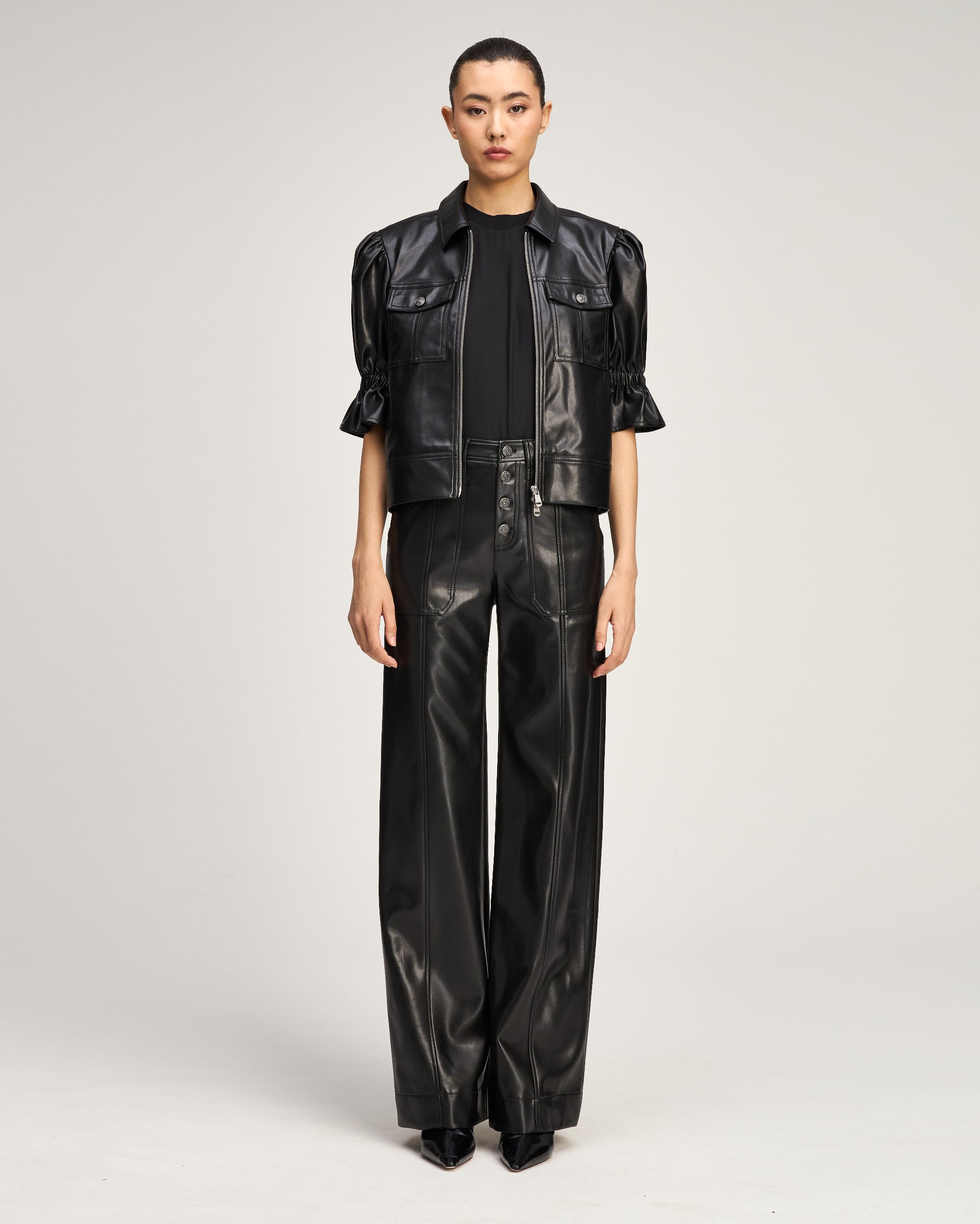 Lite Vegan Leather Holly Jacket
