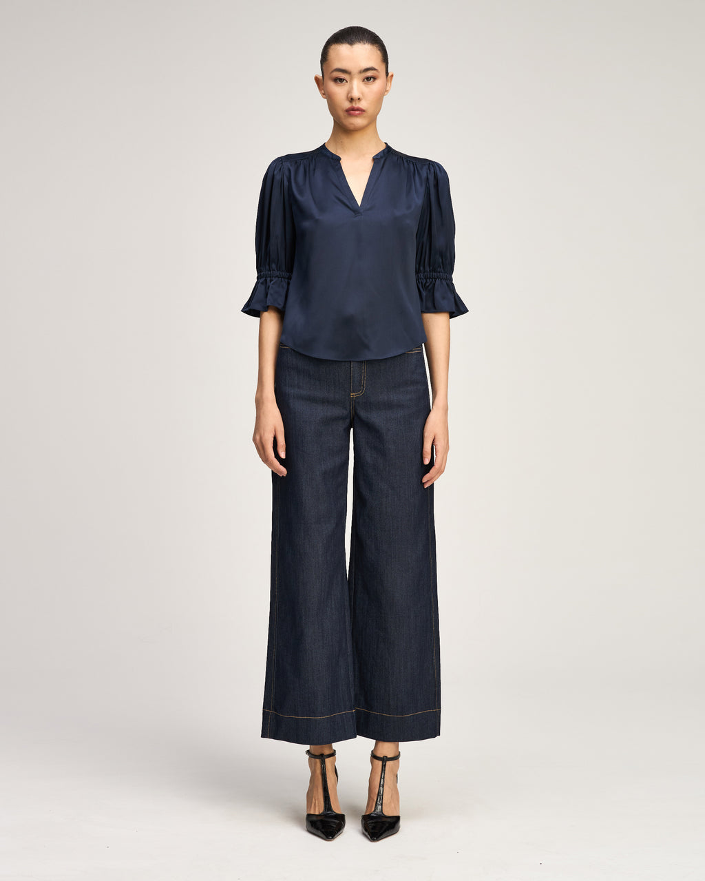 Split Neck Fiona Top