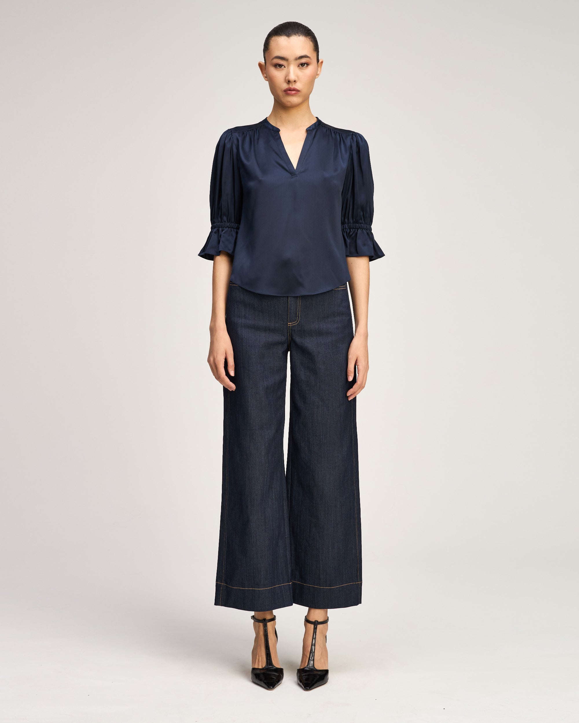 Split Neck Fiona Top