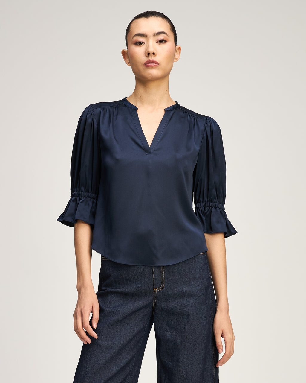Split Neck Fiona Top
