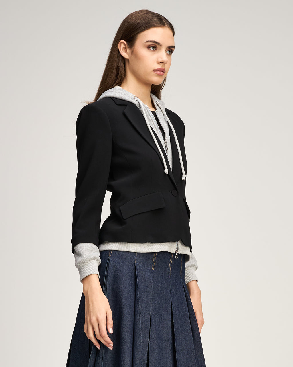 Zip Up Le Petit Khloe Blazer