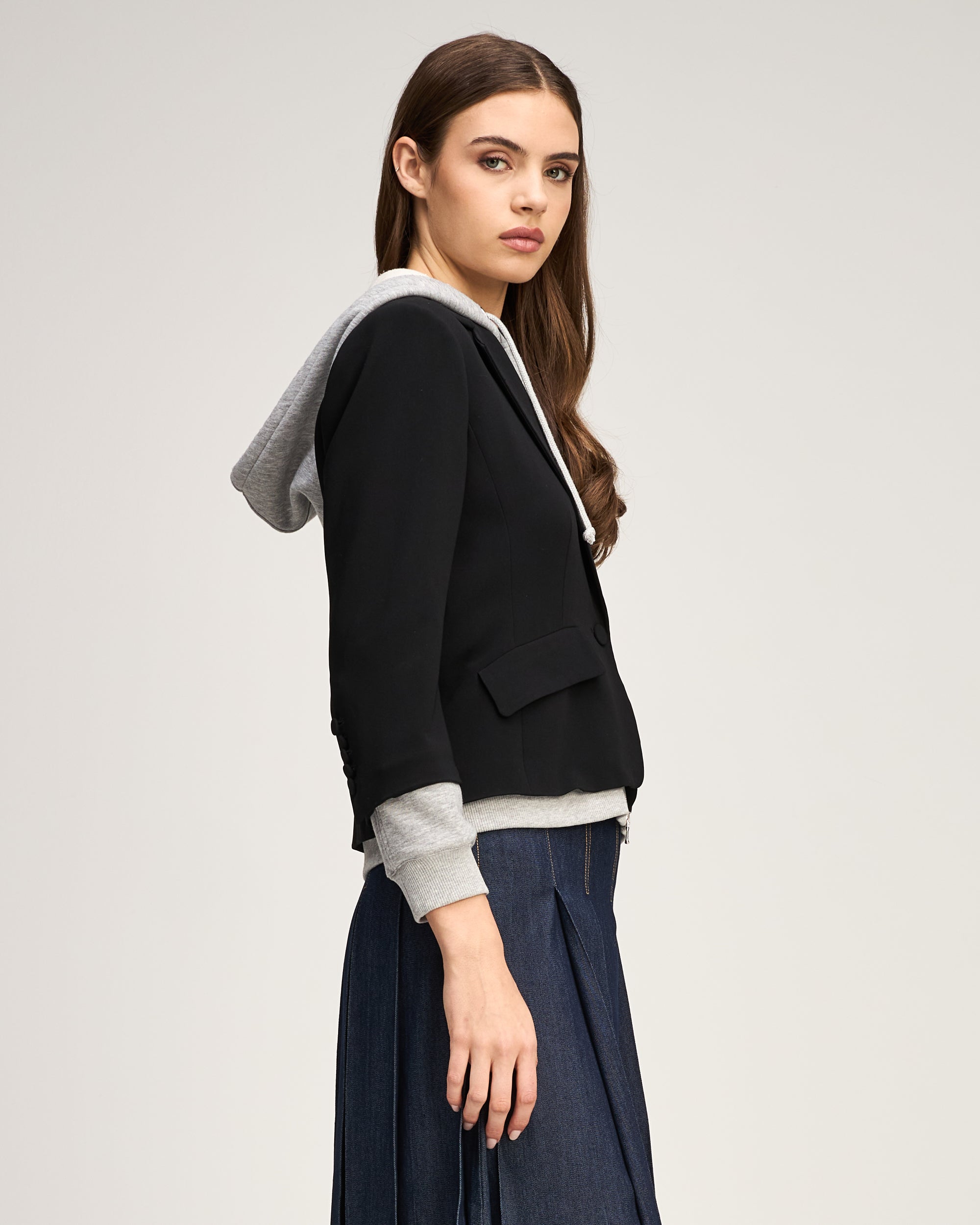 Zip Up Le Petit Khloe Blazer