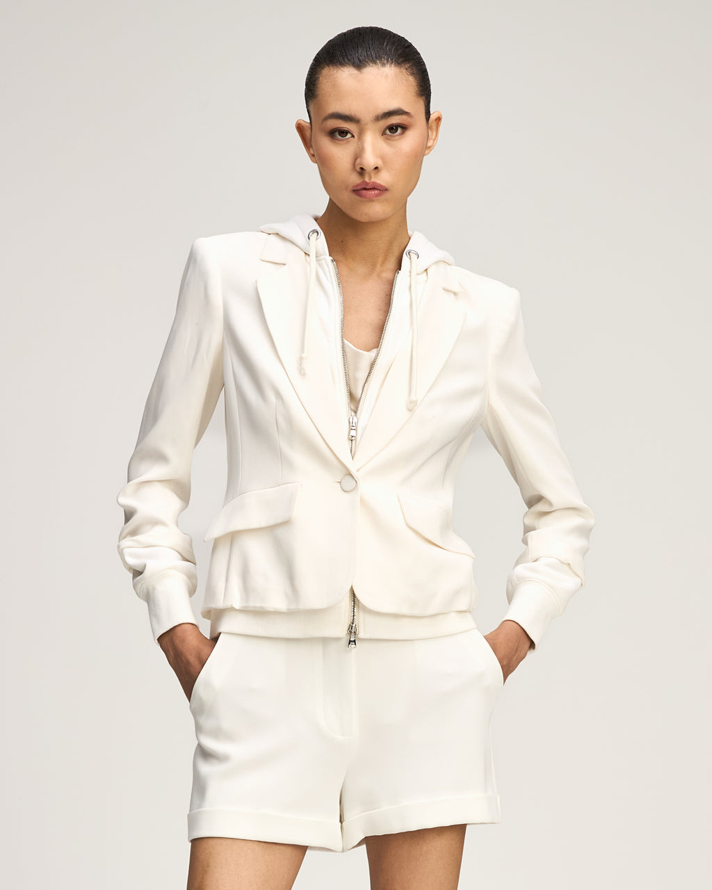 Zip Up Le Petit Khloe Blazer