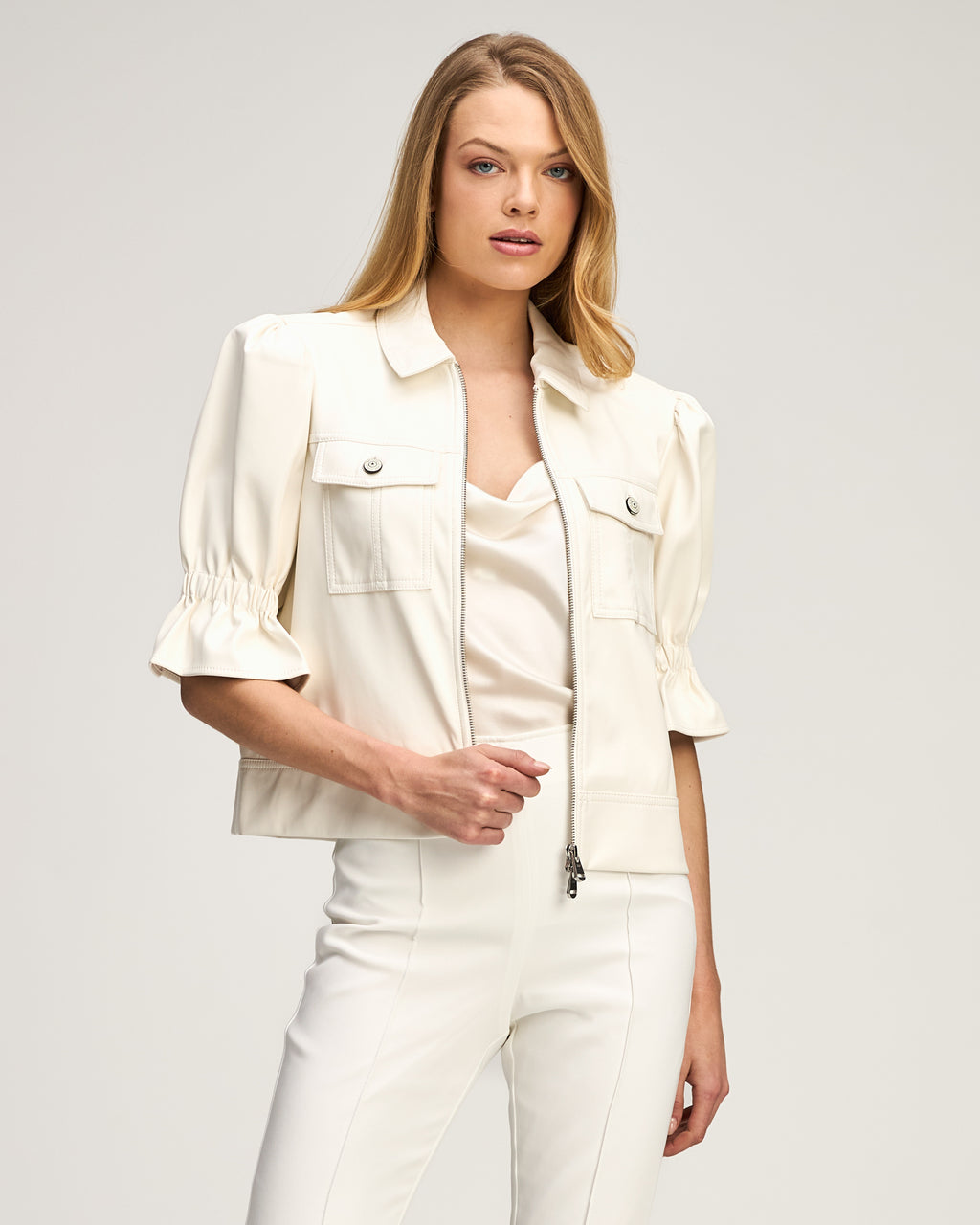 Lite Vegan Leather Holly Jacket
