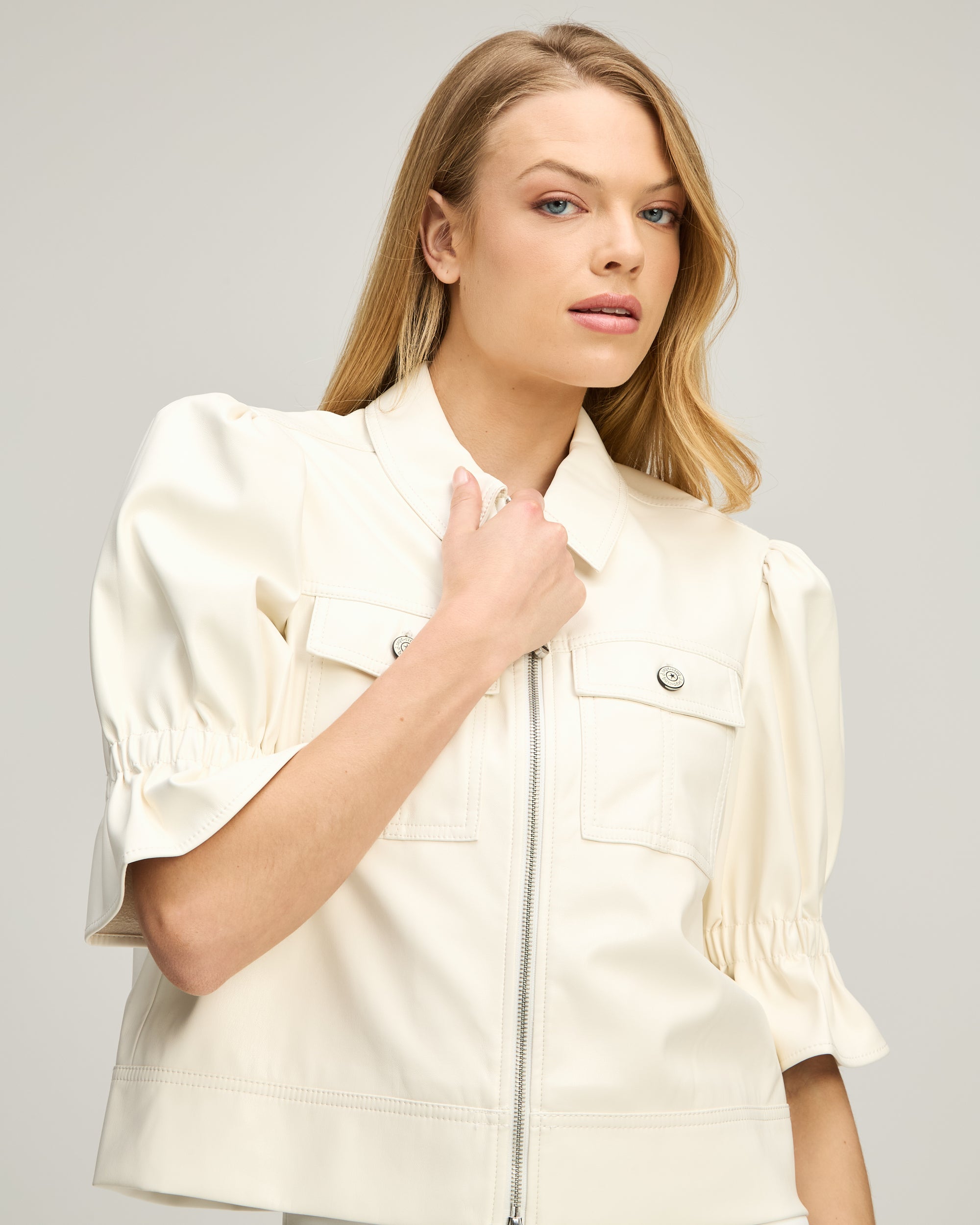 Lite Vegan Leather Holly Jacket