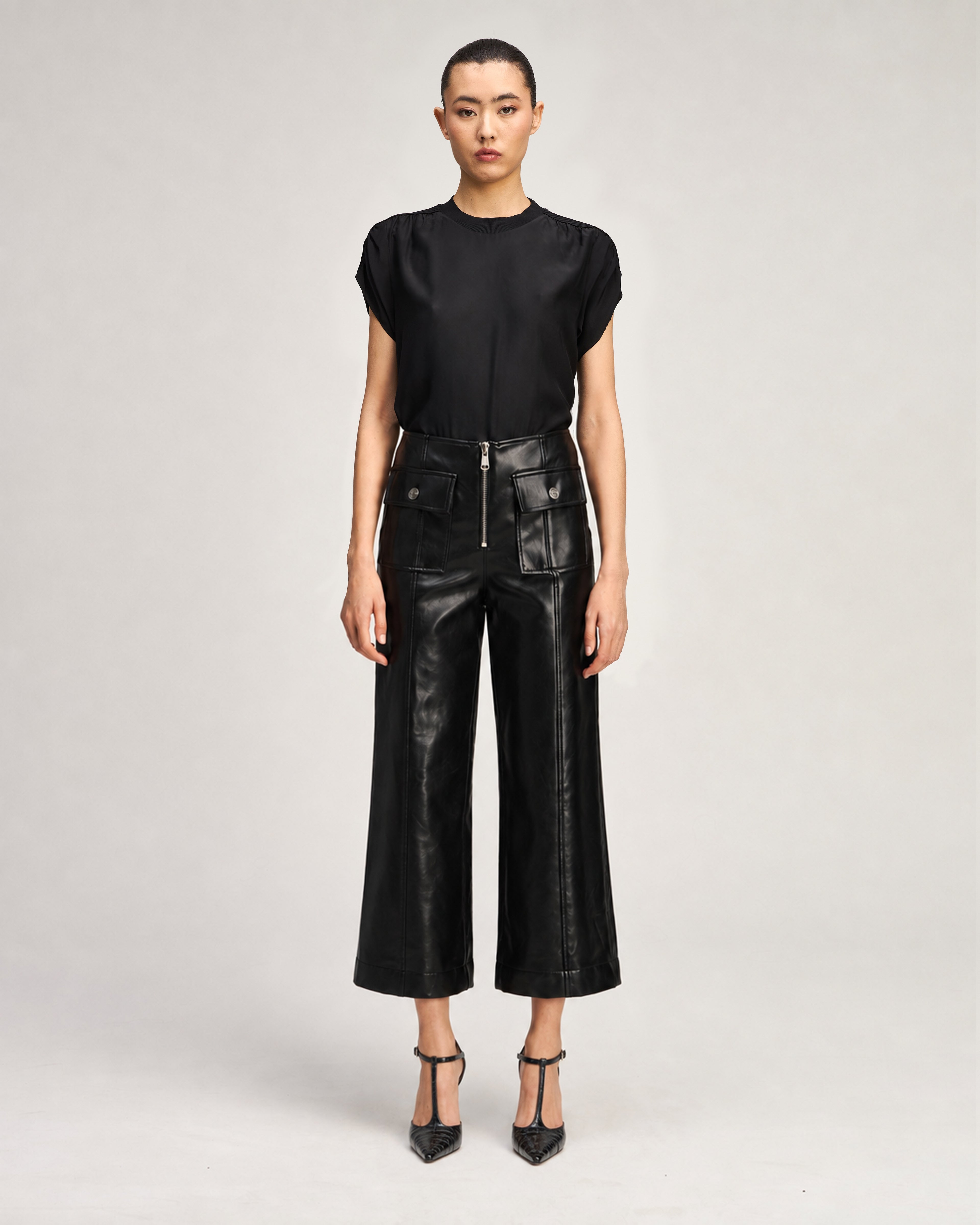 Vegan Leather Azure Pant