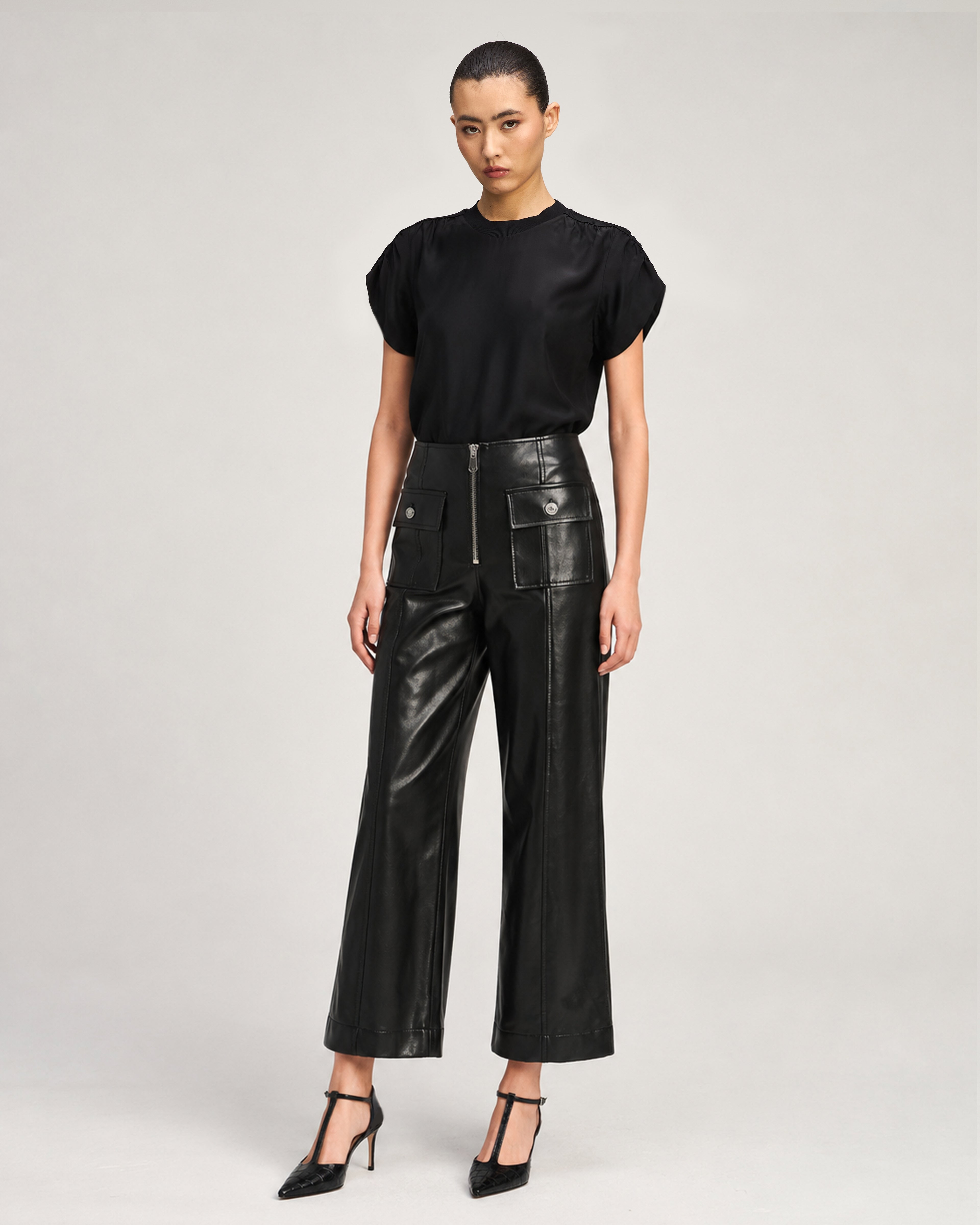 Vegan Leather Azure Pant