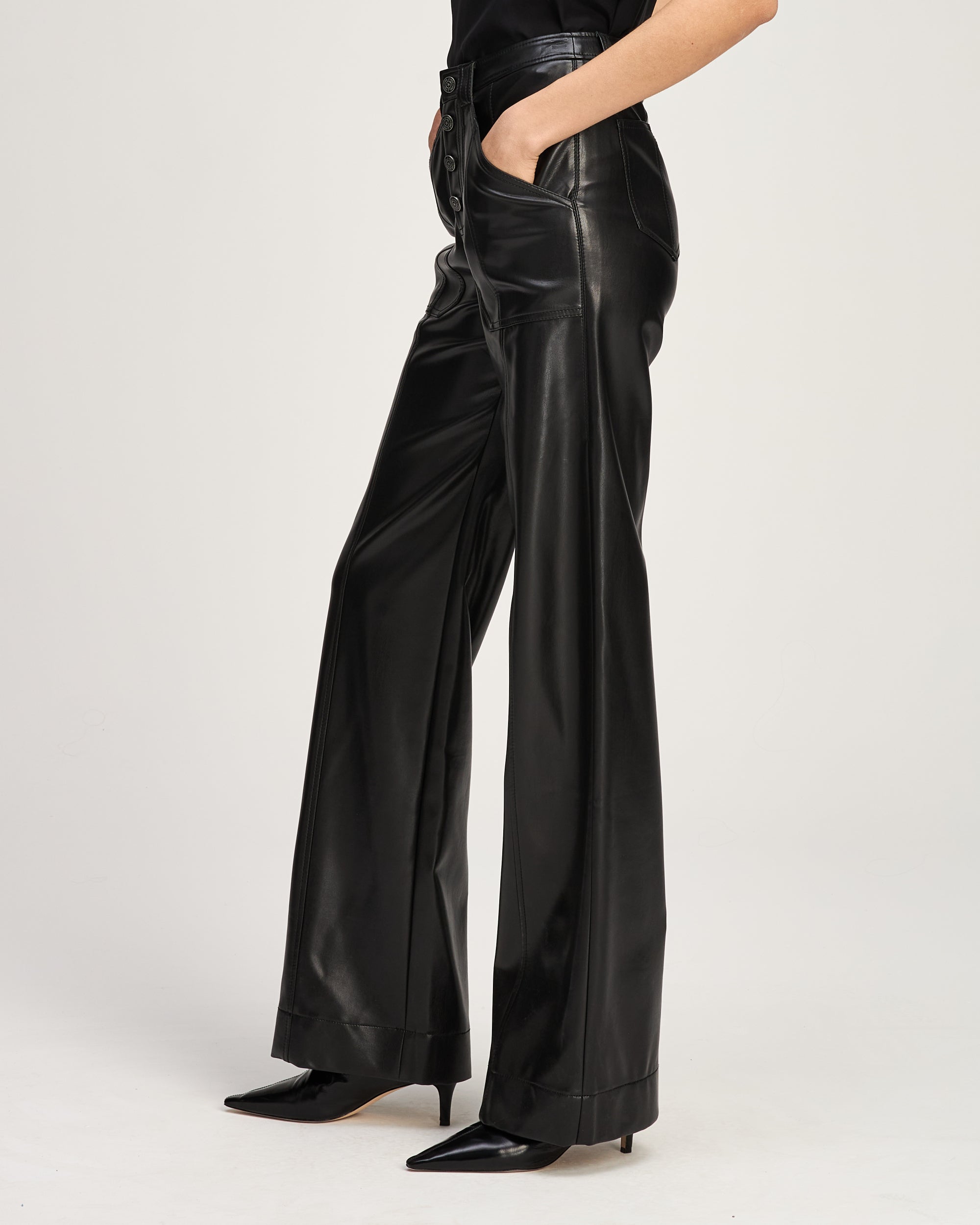 Vegan Leather Azure Pant