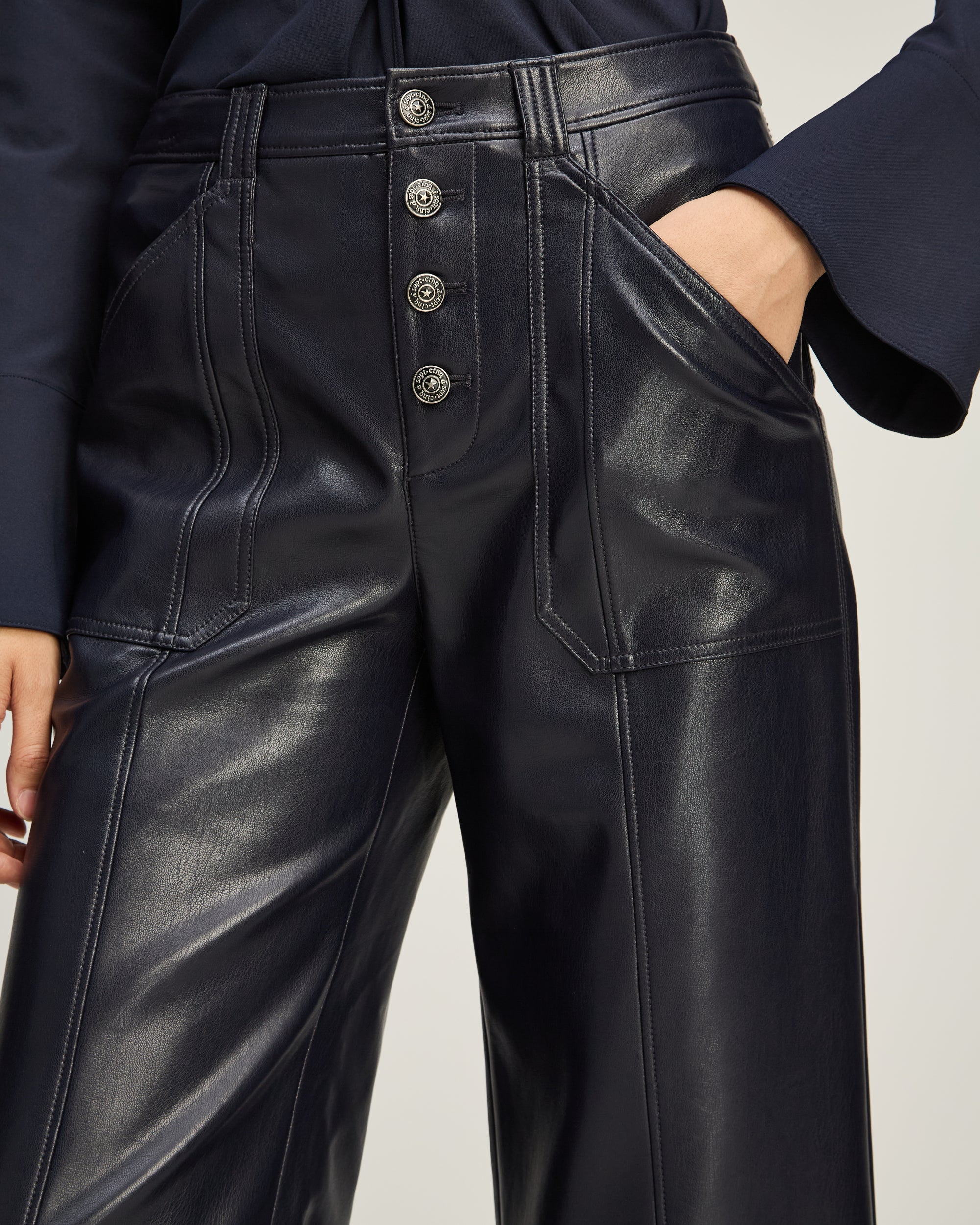 Vegan Leather Benji Pant