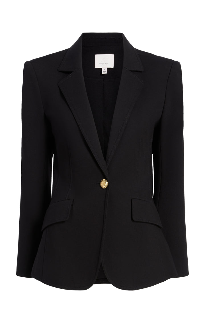 アウターその他 DSQUARED2 Woman Blazer Black S75BN0883S78136 900 Dsquared2 Black virgin wool blazer with chain detail