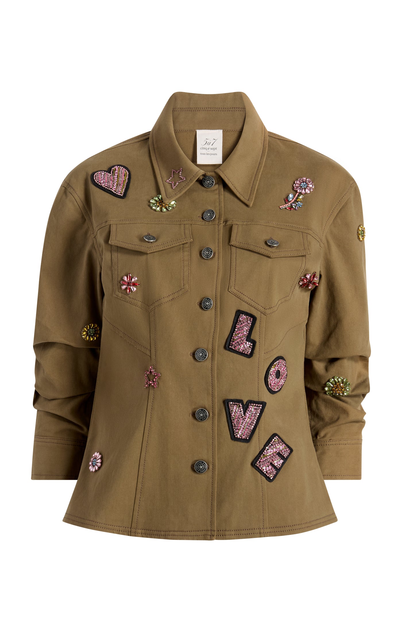 Ditsy Love Scrunched Canyon Jacket