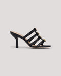 Emmy Crystal Flower Heeled San