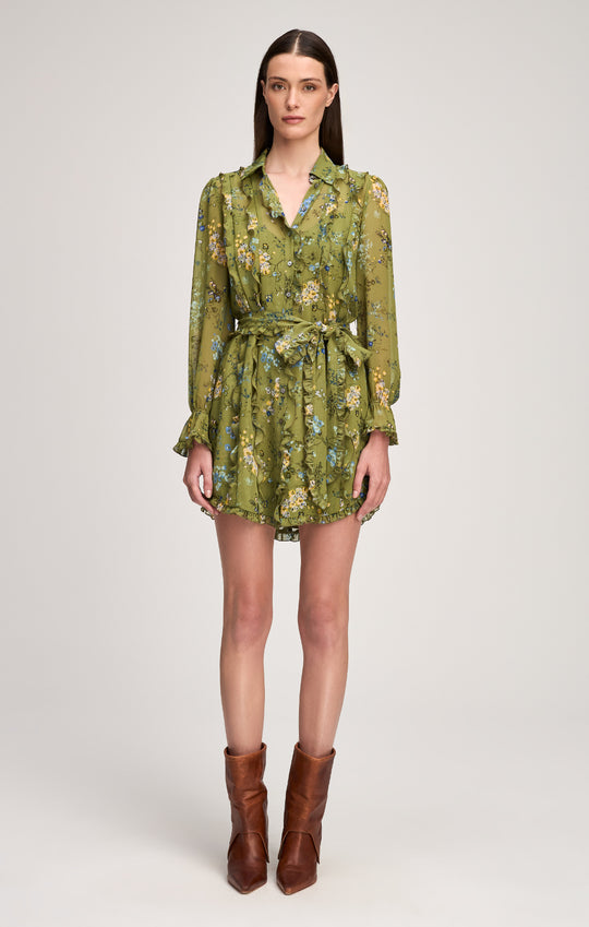 Windswept Floral Estelle Dress