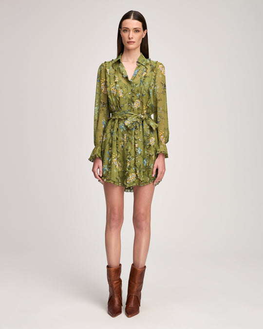 Windswept Floral Estelle Dress