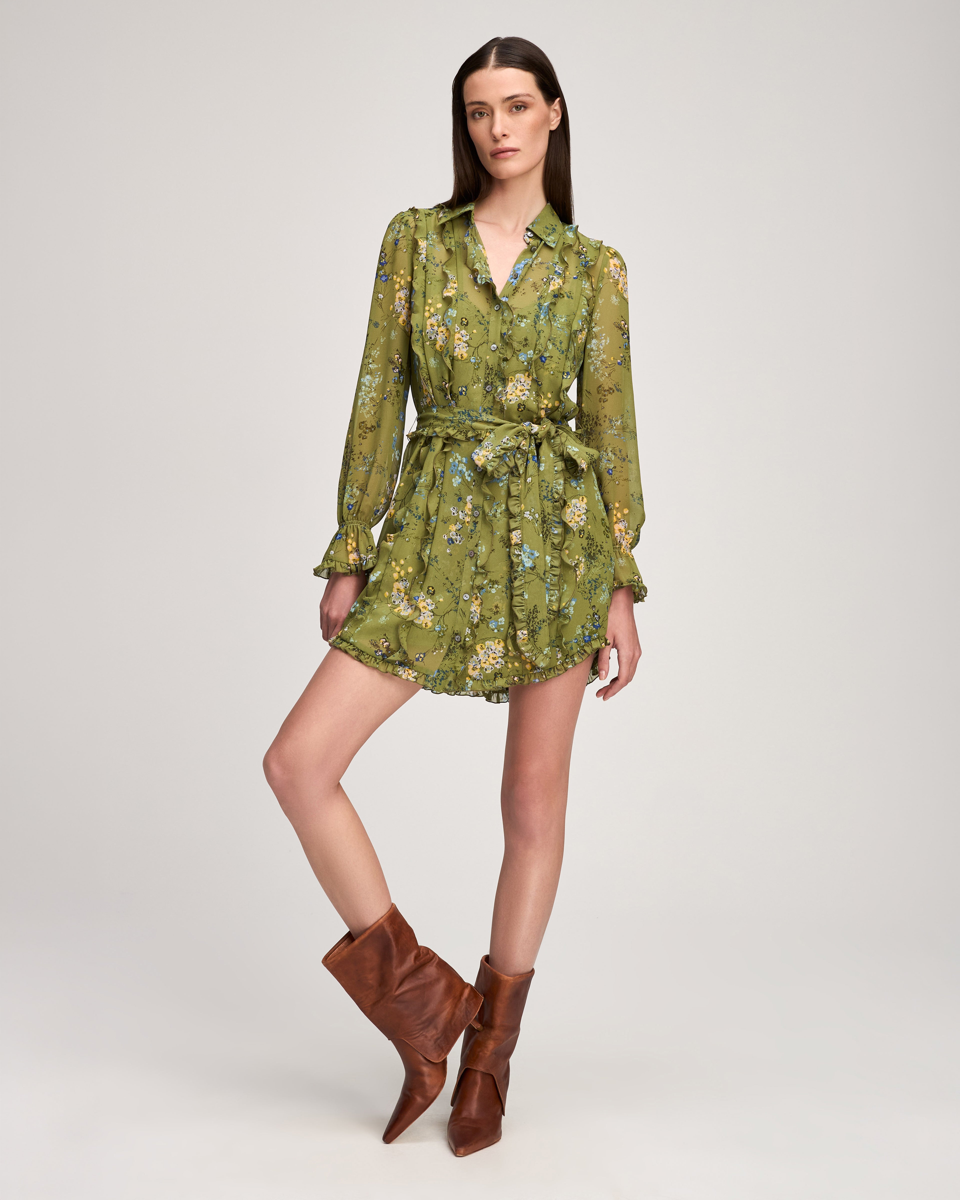 Windswept Floral Estelle Dress
