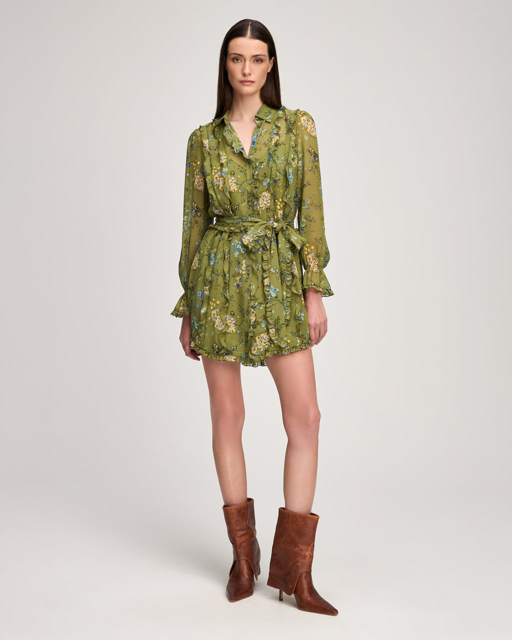 Windswept Floral Estelle Dress
