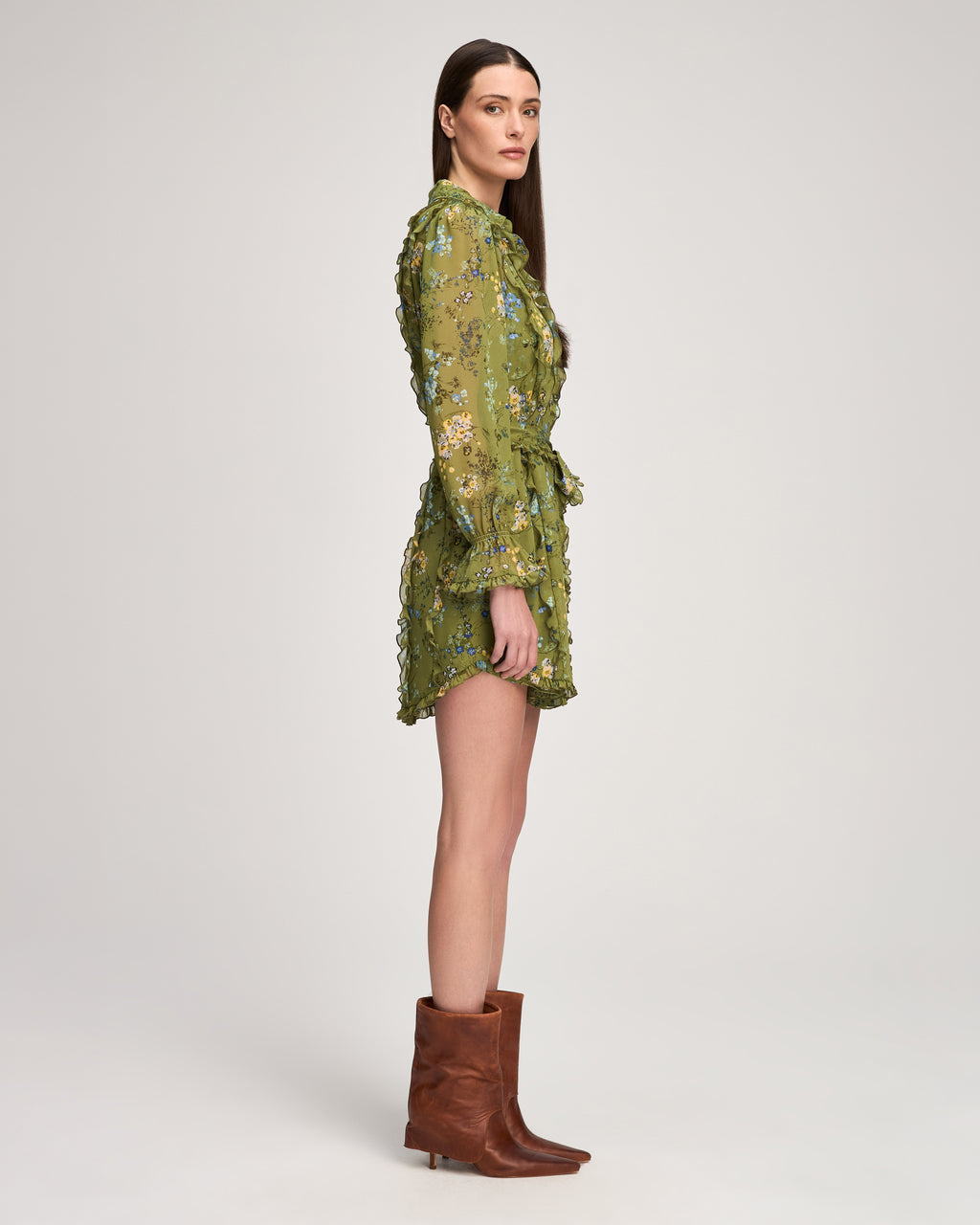 Windswept Floral Estelle Dress
