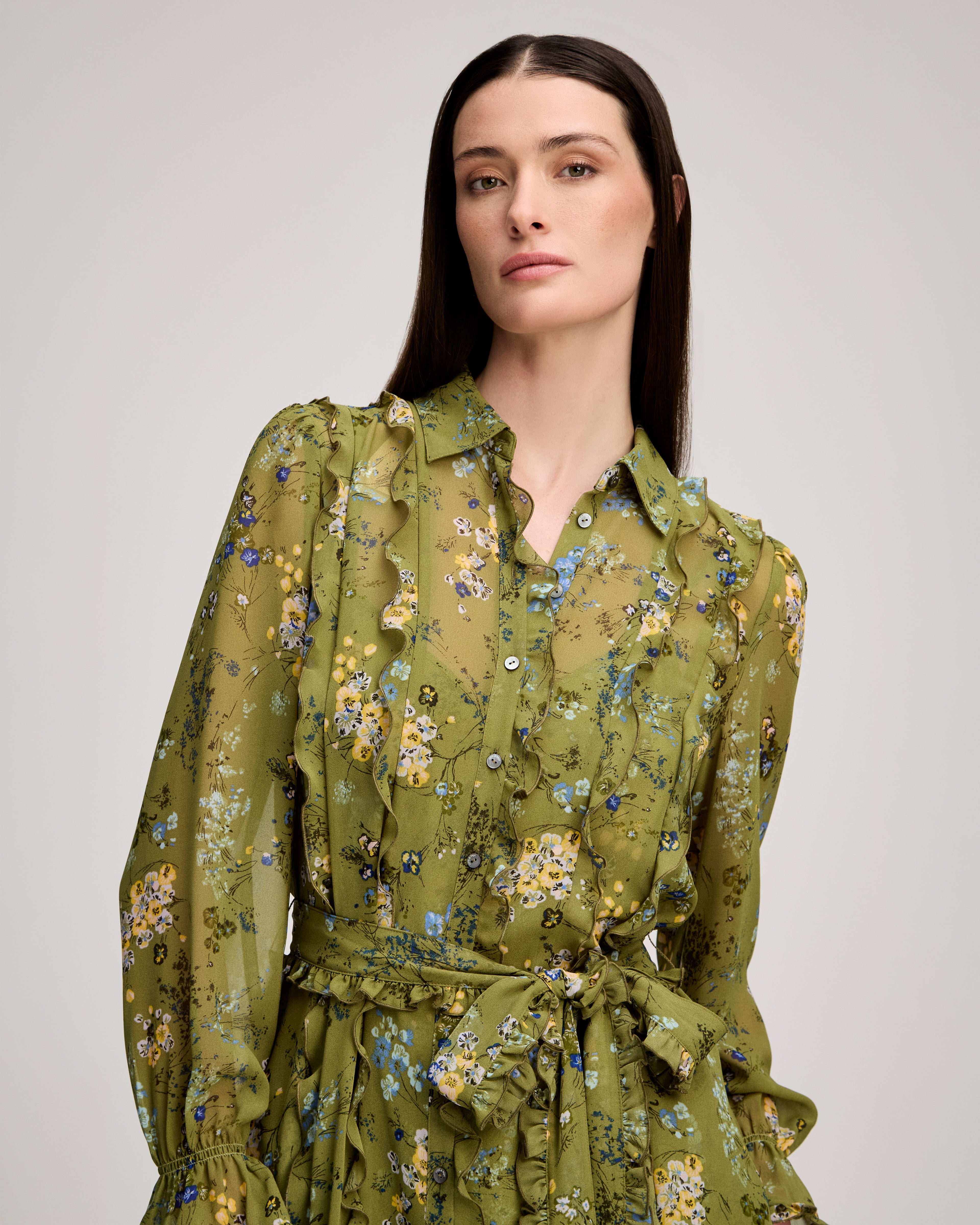 Windswept Floral Estelle Dress