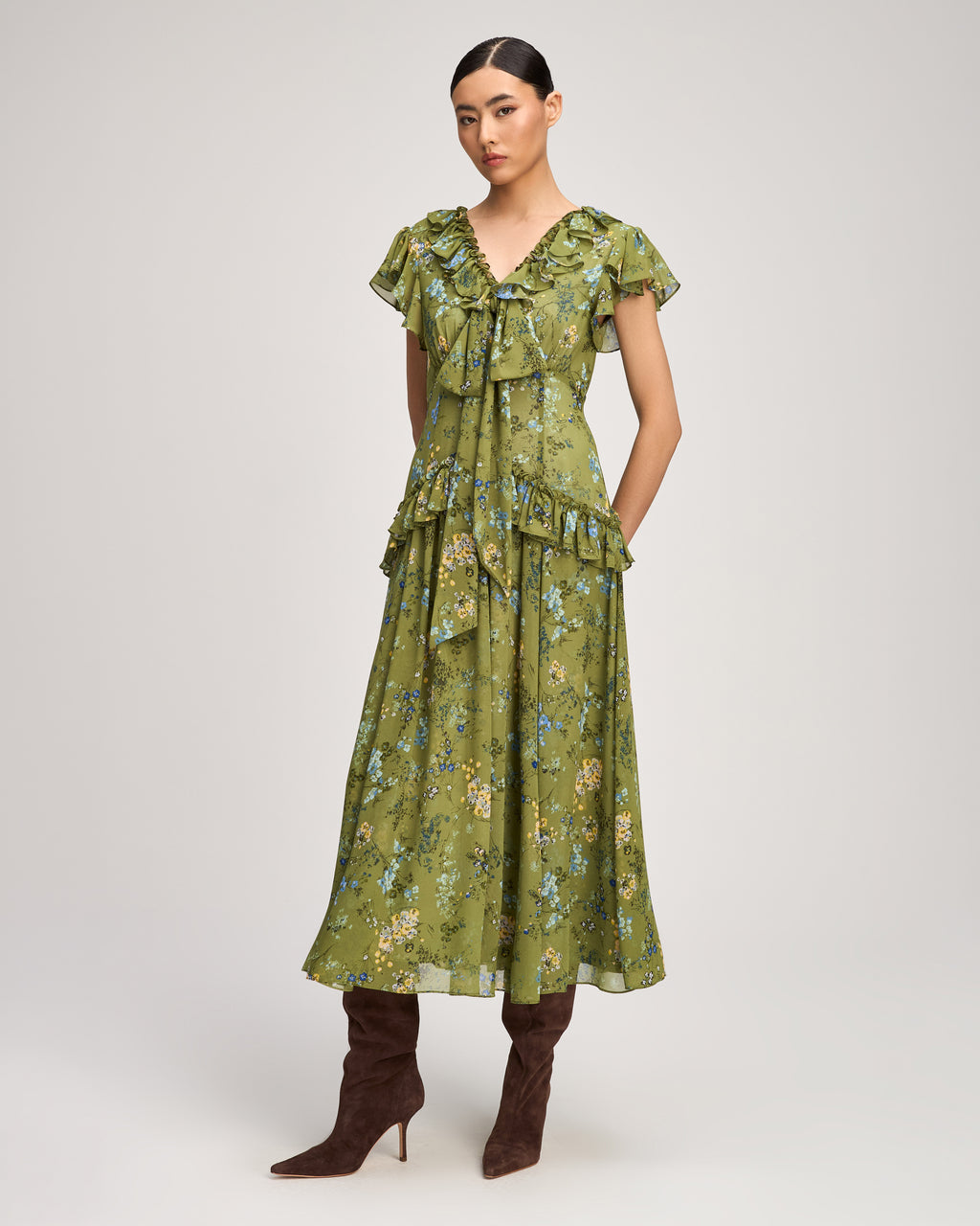 Windswept Floral Sevi Dress