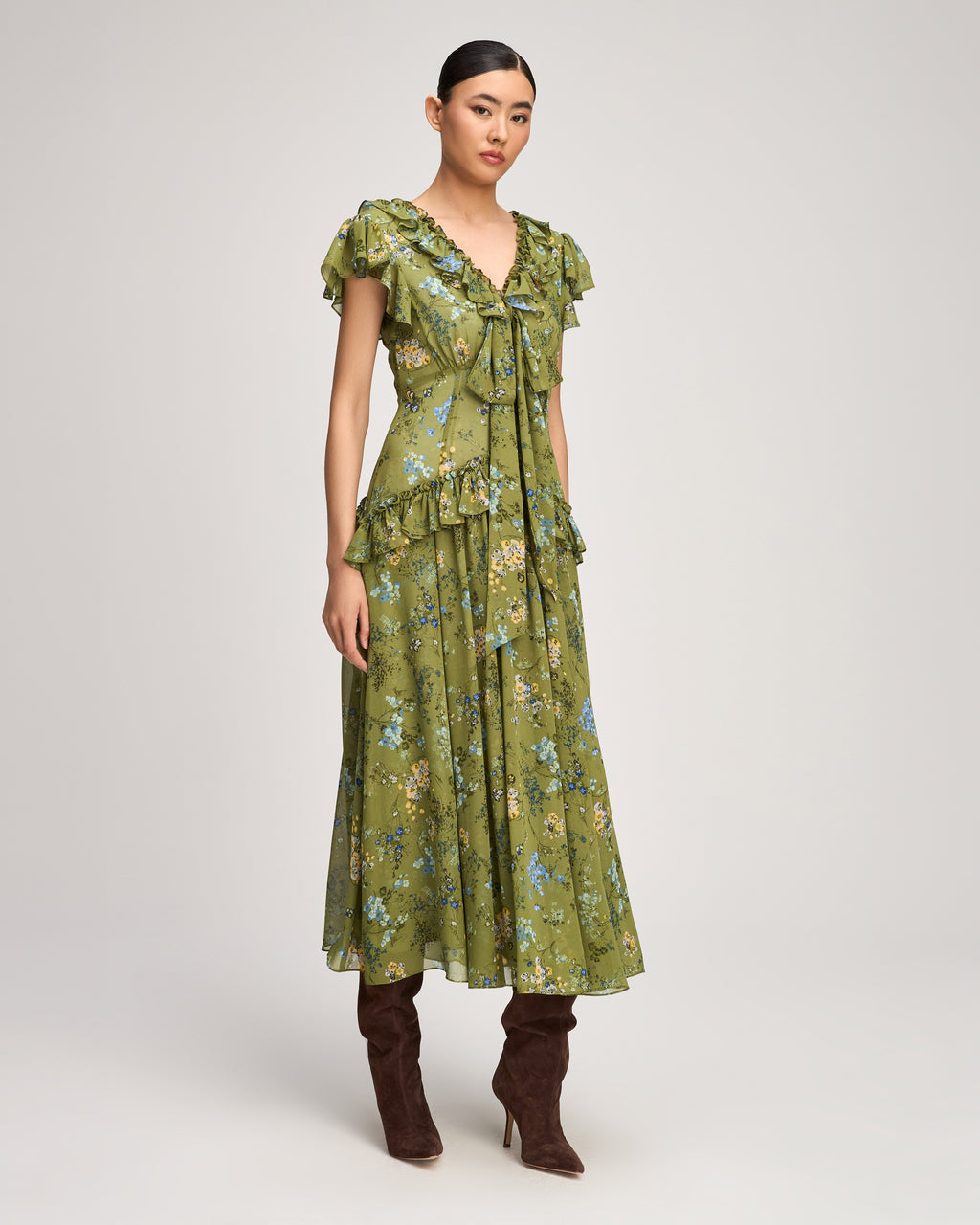 Windswept Floral Sevi Dress