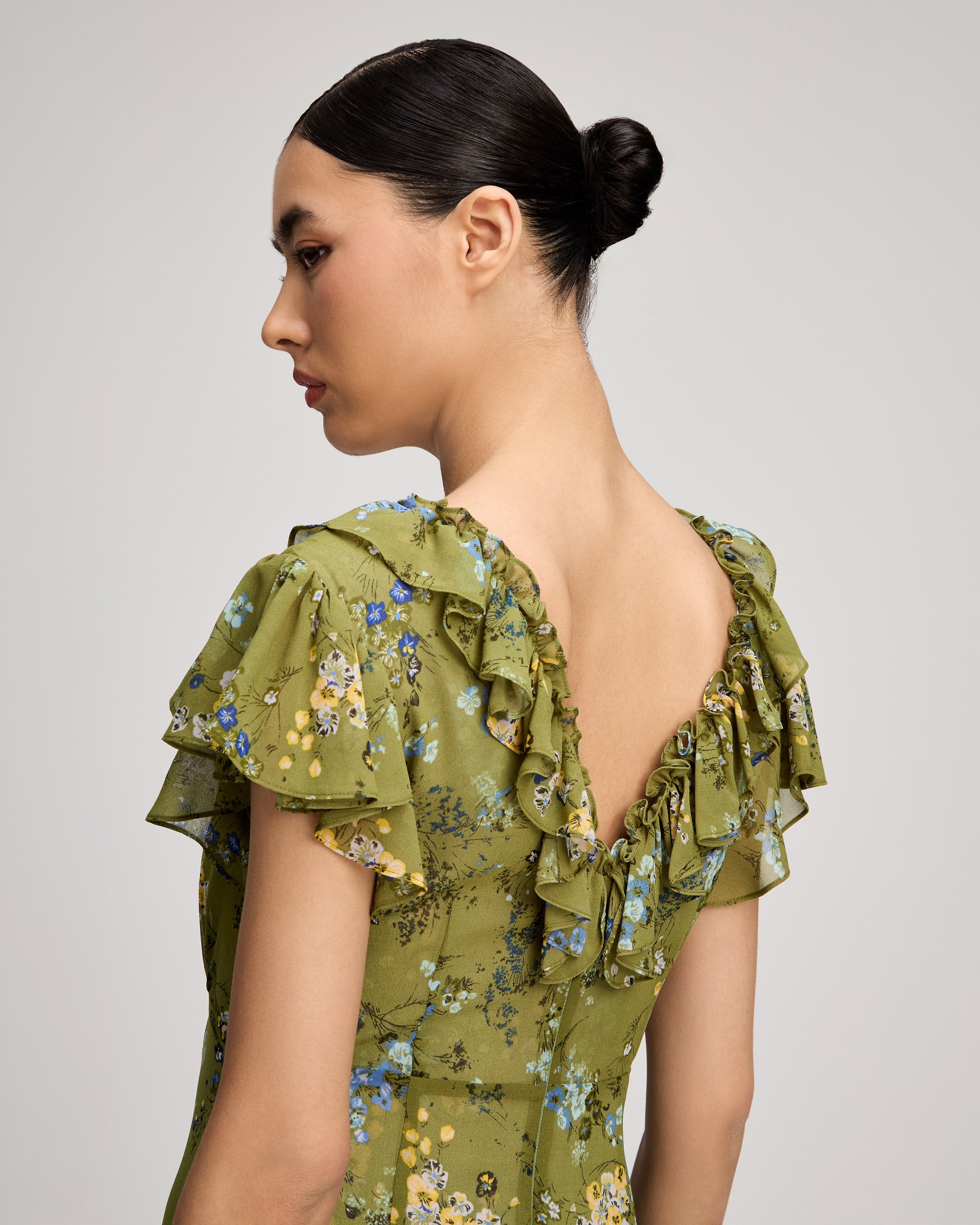 Windswept Floral Sevi Dress
