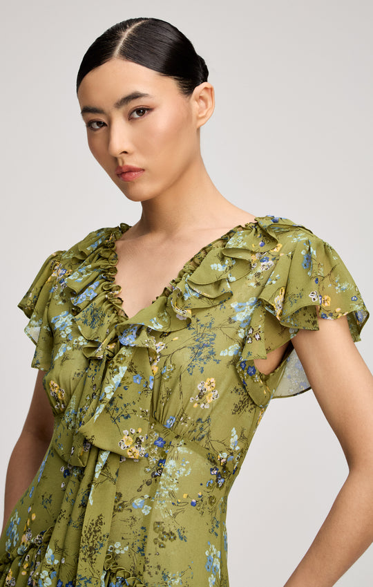 Windswept Floral Sevi Dress