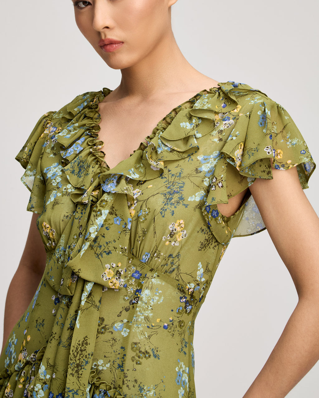 Windswept Floral Sevi Dress