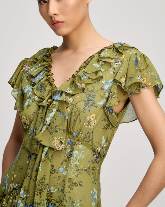 Windswept Floral Sevi Dress