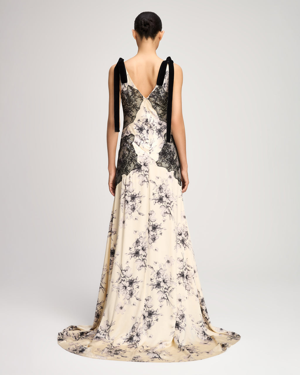 Handsketched Floral Antonella Gown