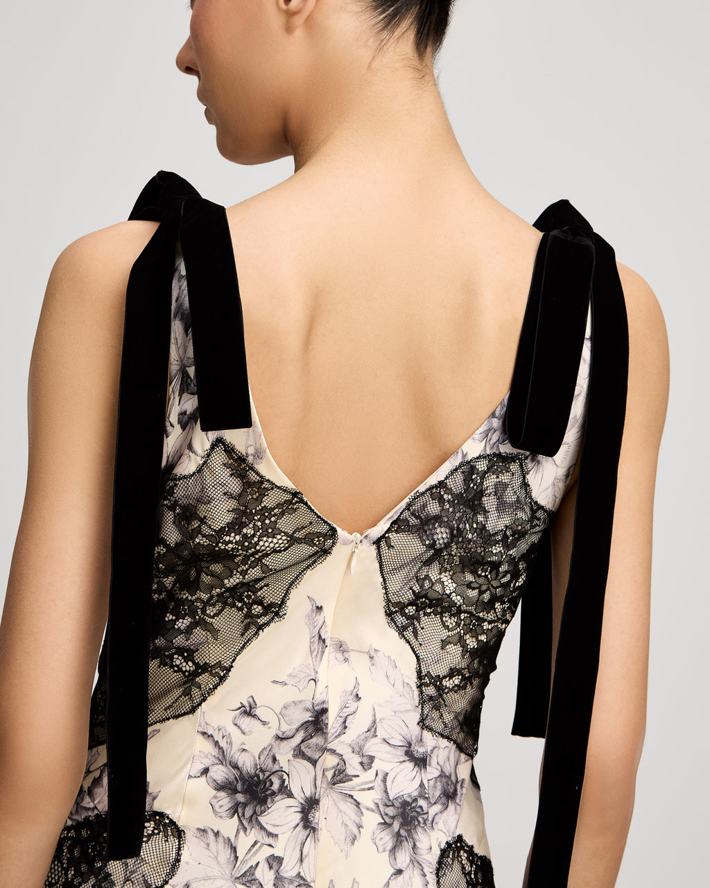 Handsketched Floral Antonella Gown