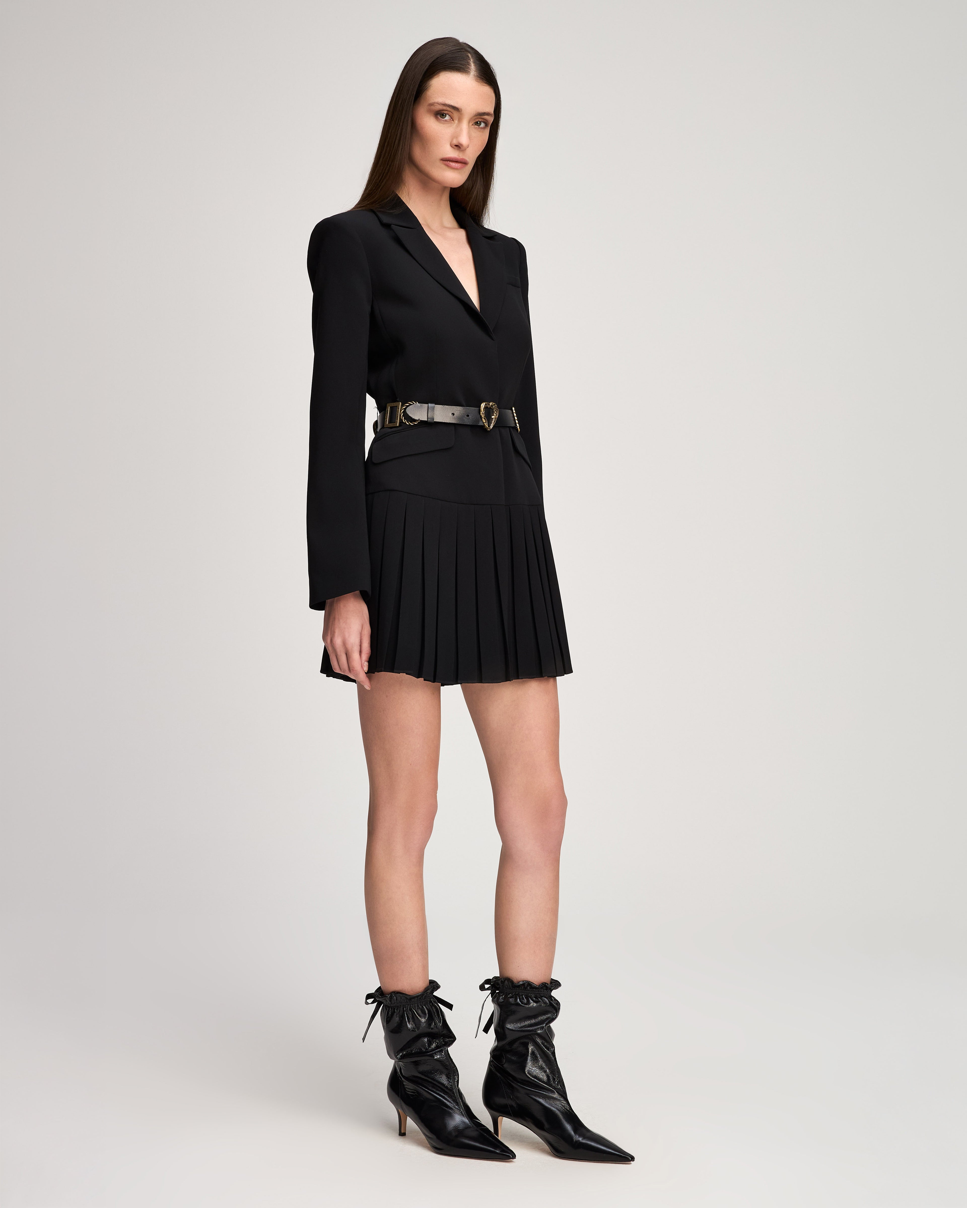 Belted Saule Dress