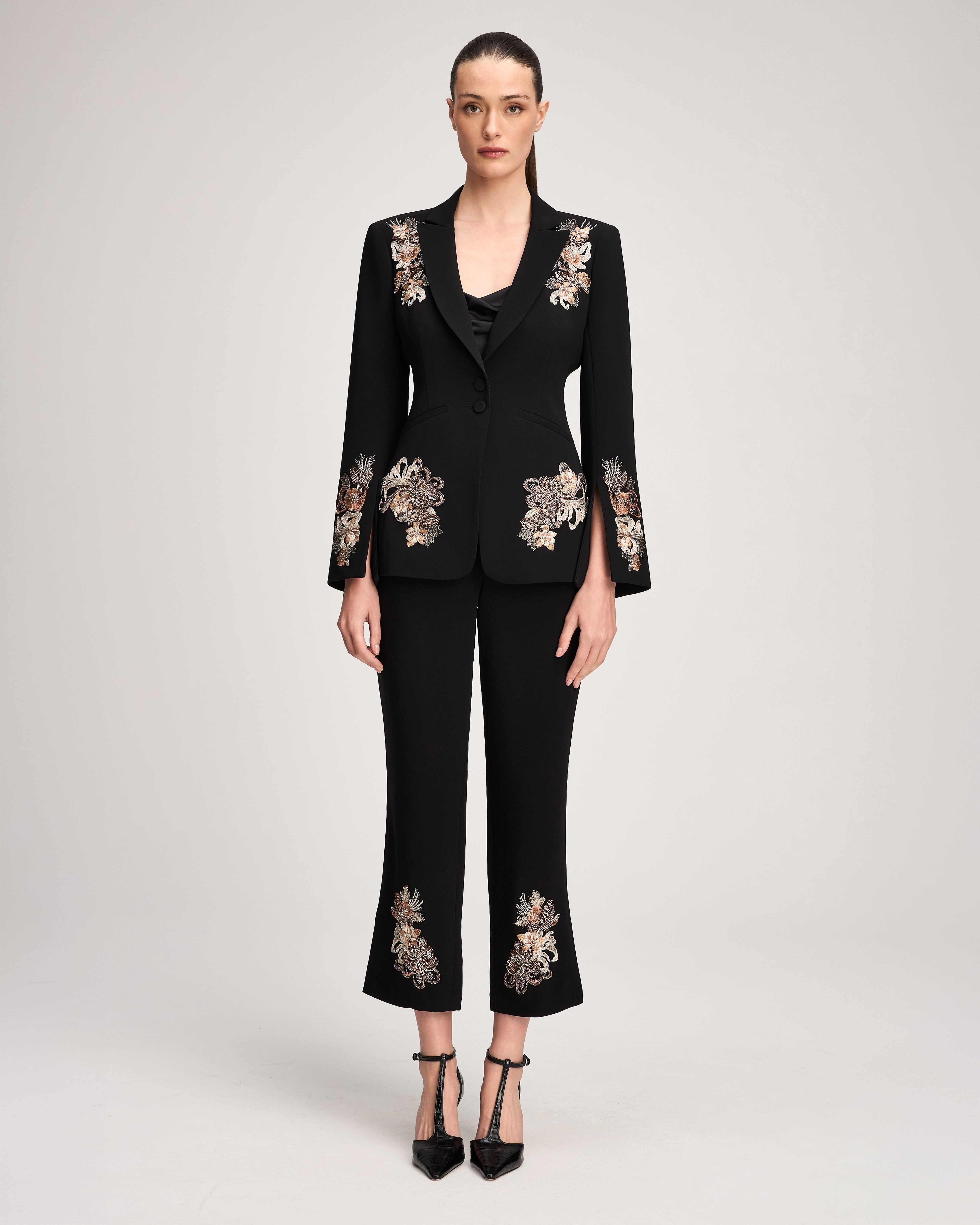 Floral Border Isby Jacket
